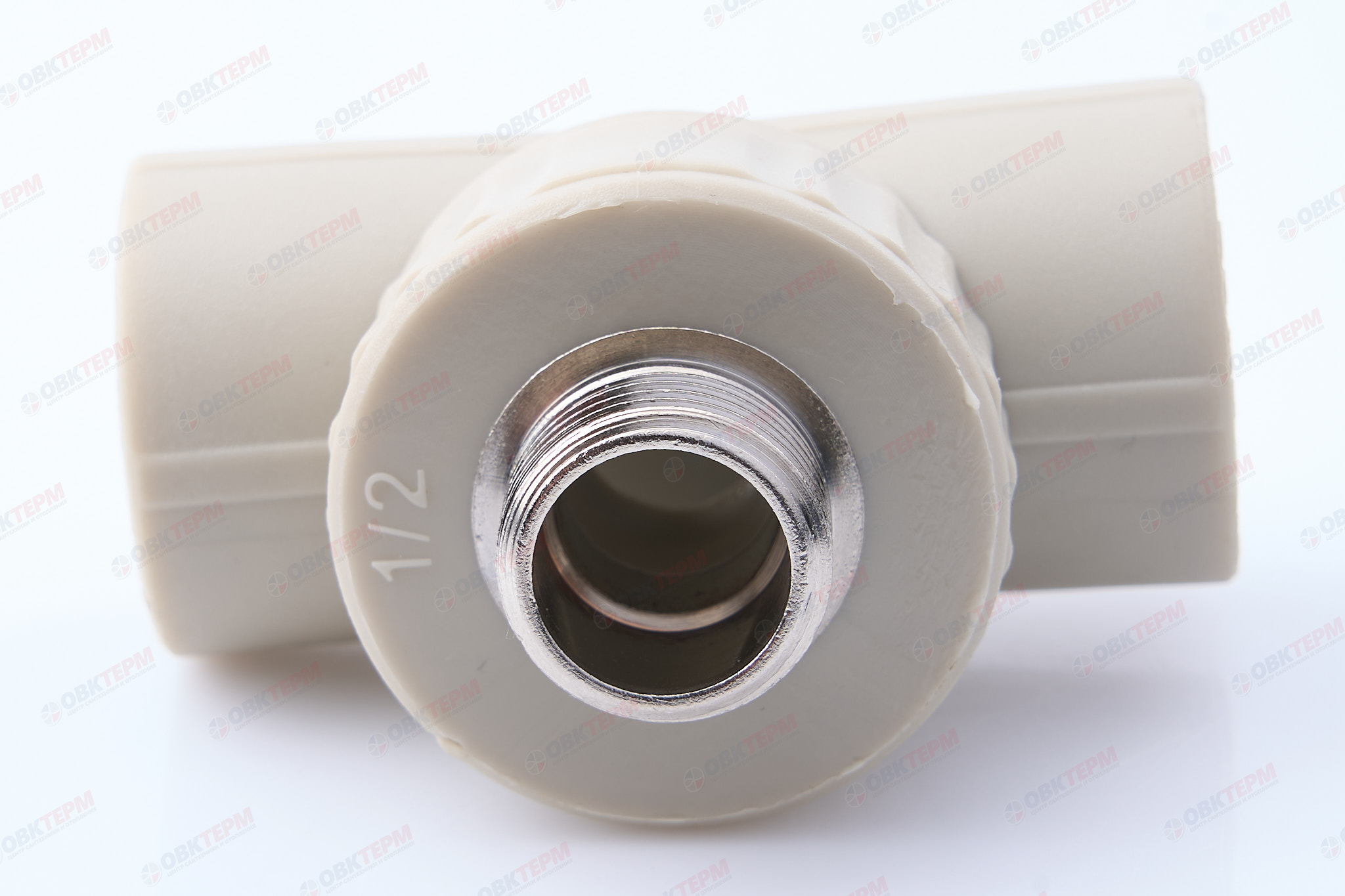 Тройник с МРН  25 * 1/2"      (VALFEX)  серый  (60/15) - миниатюра №4