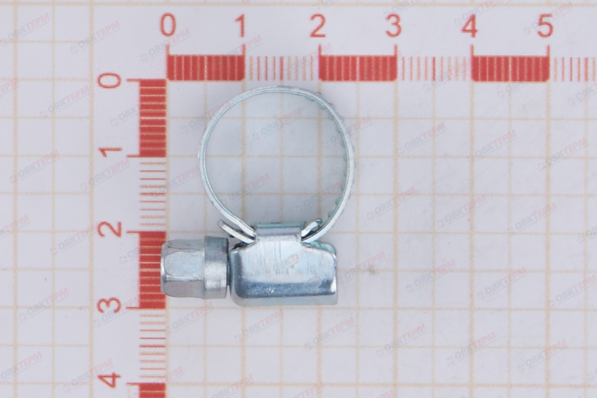 Хомут    8-16  1/4" (под отвёртку)       (100 шт) - миниатюра №6