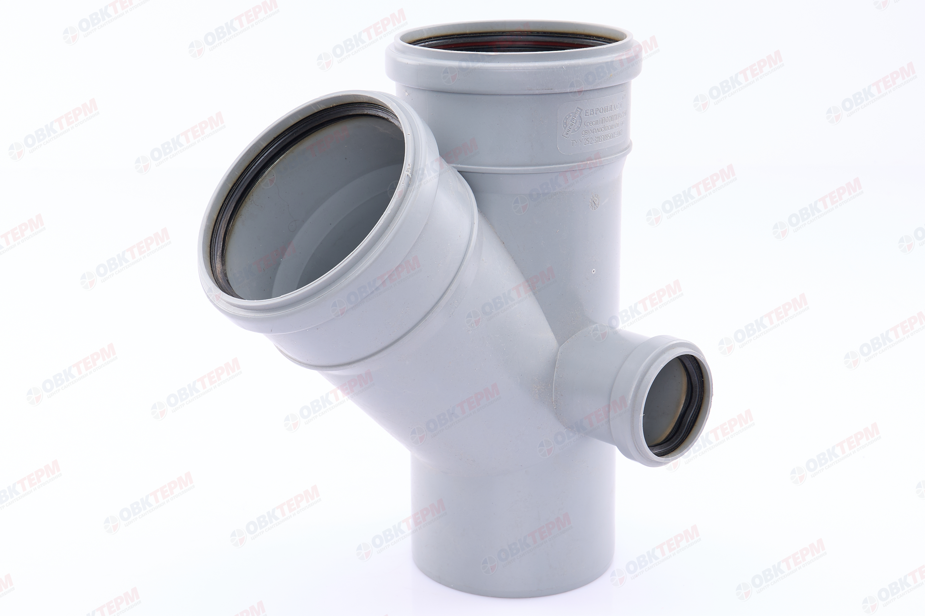 Крестовина   110/110/45*/50/90* правая      (6 шт)        EURO PLAST - миниатюра №2