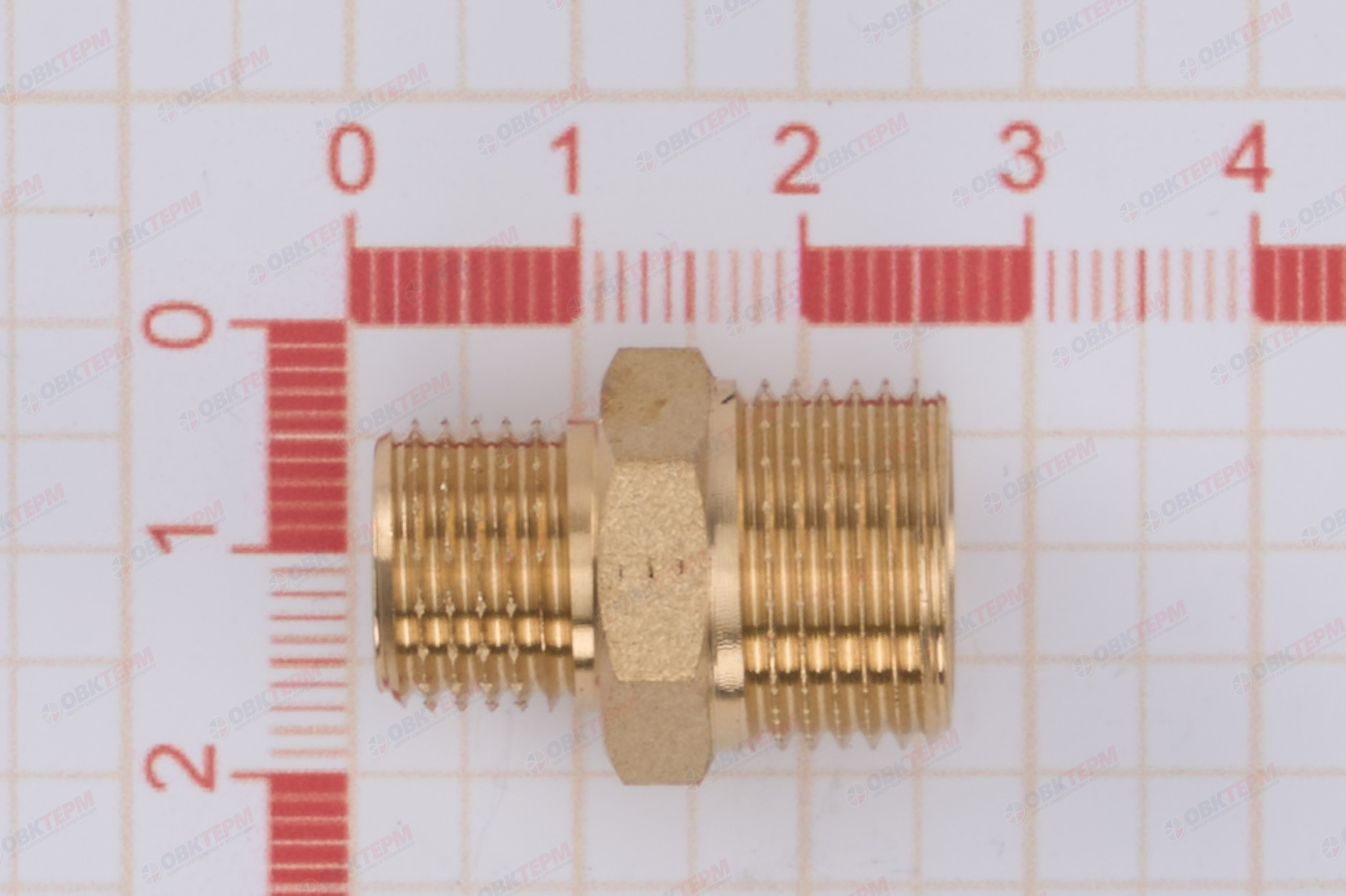 Ниппель         3/8"  -  1/4"                 TIM   (500/10) - миниатюра №6