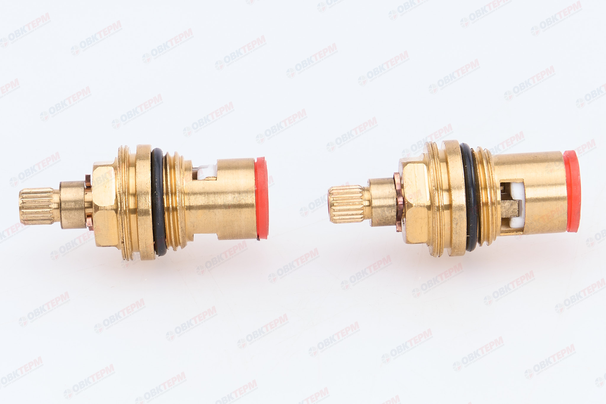 Кран-букса - FRAP F52-13 /короткий шток /20 шлицов /керам 90* (200/20) - миниатюра №8