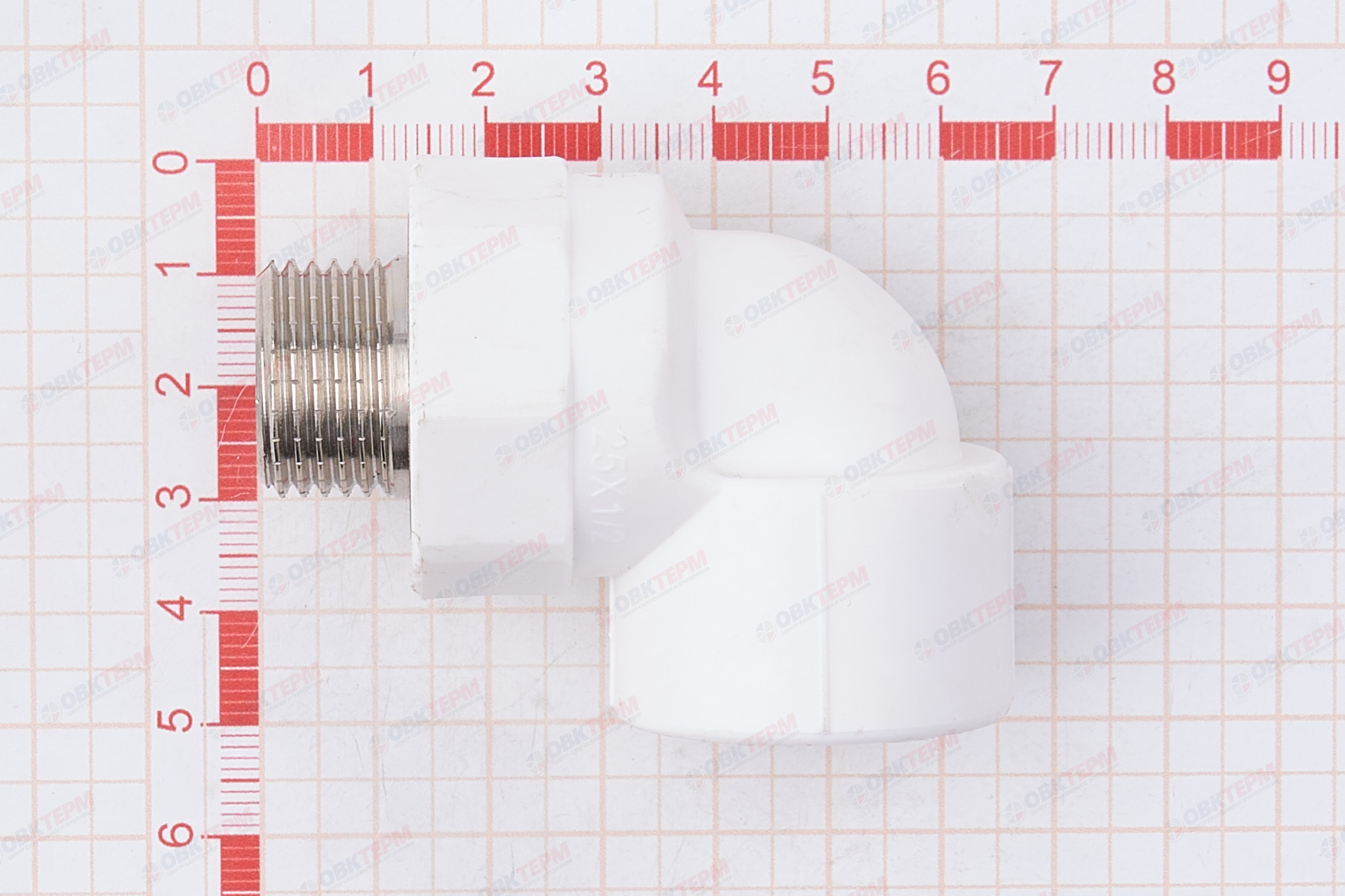 Угол с МРН    25 * 1/2"   (Valtec )   (10шт/200ящ) - миниатюра №9