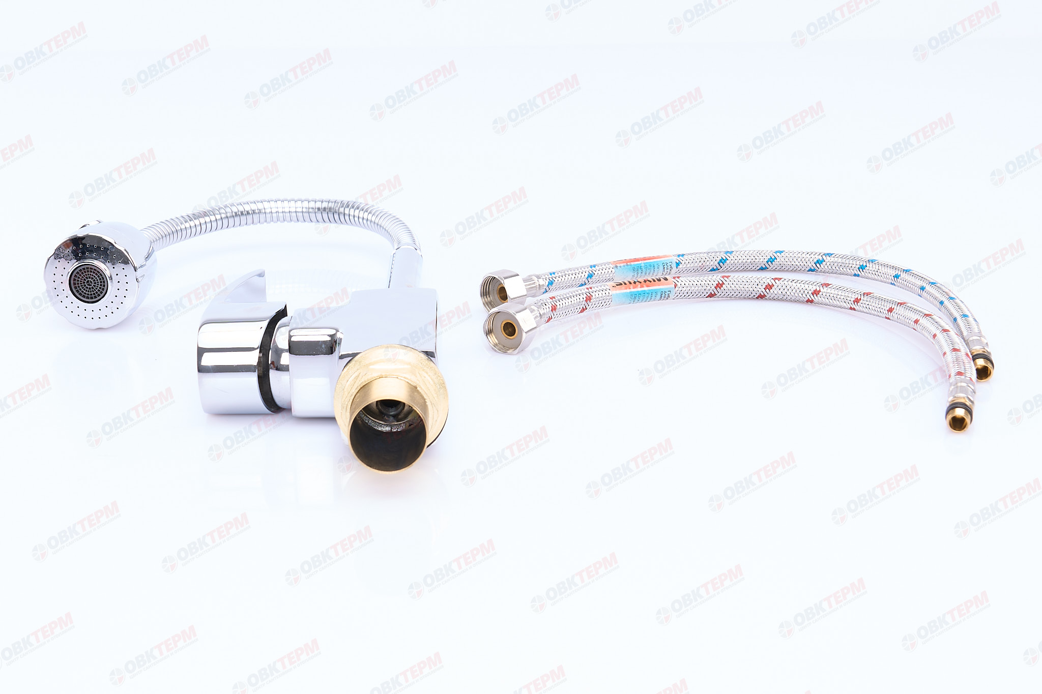 Смеситель д/кухни REFLECTOR MIXXUS MAGNUM 011 (NUT) Ø35 ГАЙКА (12 шт/ящ) - миниатюра №4