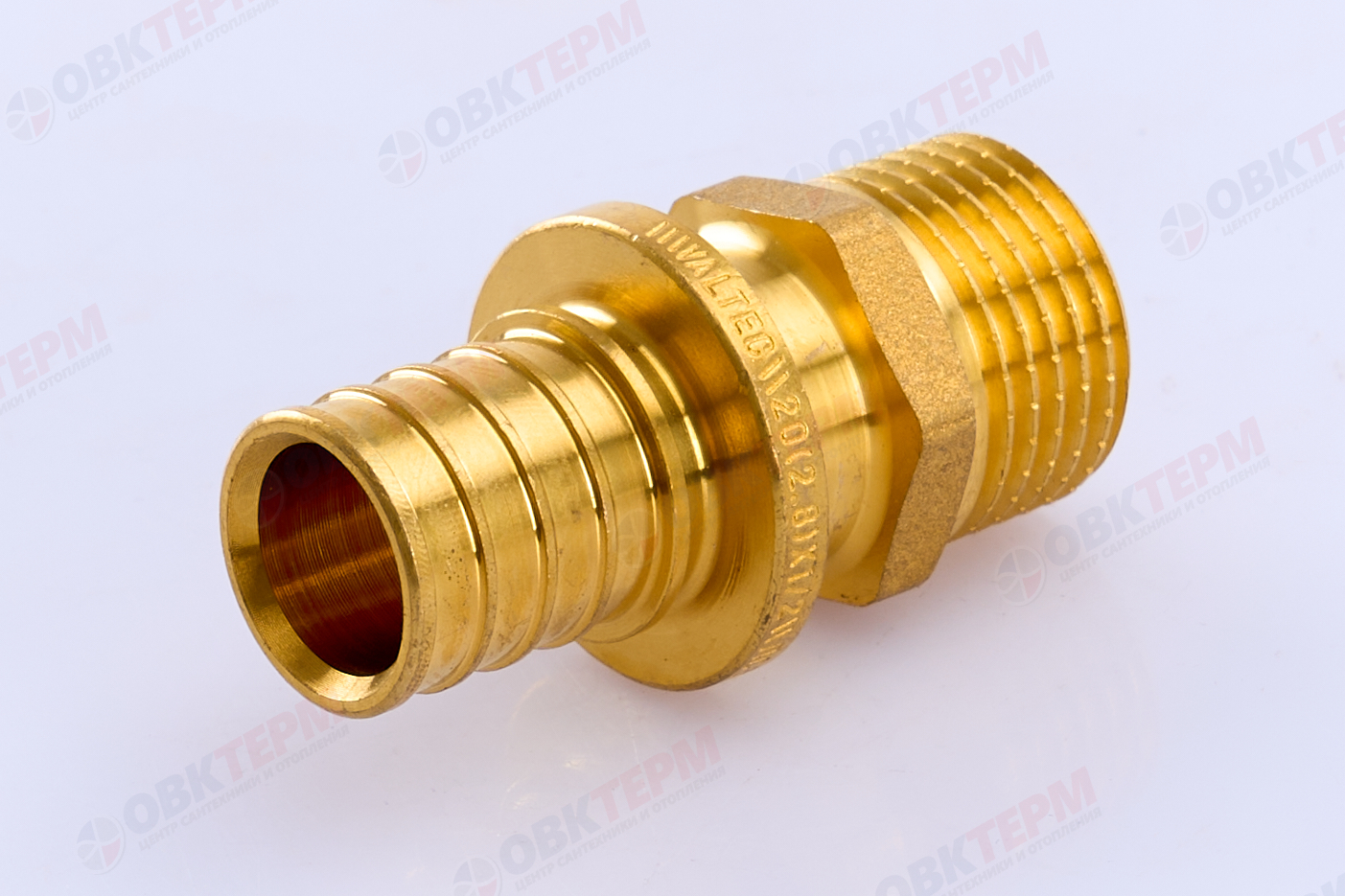 Соединитель надвижной с переходом на нар.р. 20(2,8) х 1/2"Н   VALTEC  (200/5) - Изображение №1