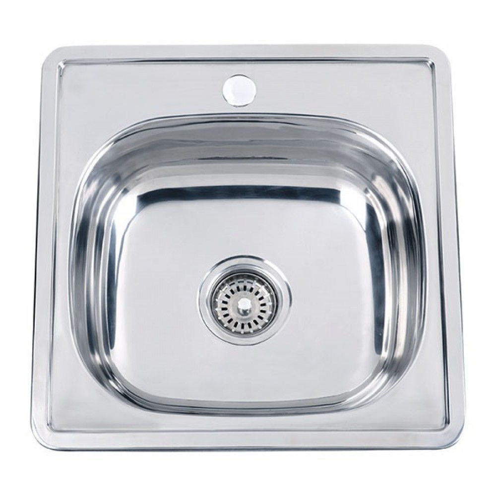 ZERIX мойка Z4848-06-160D (decor) ВРЕЗНАЯ /сифон (10шт/ящ) - Изображение №1