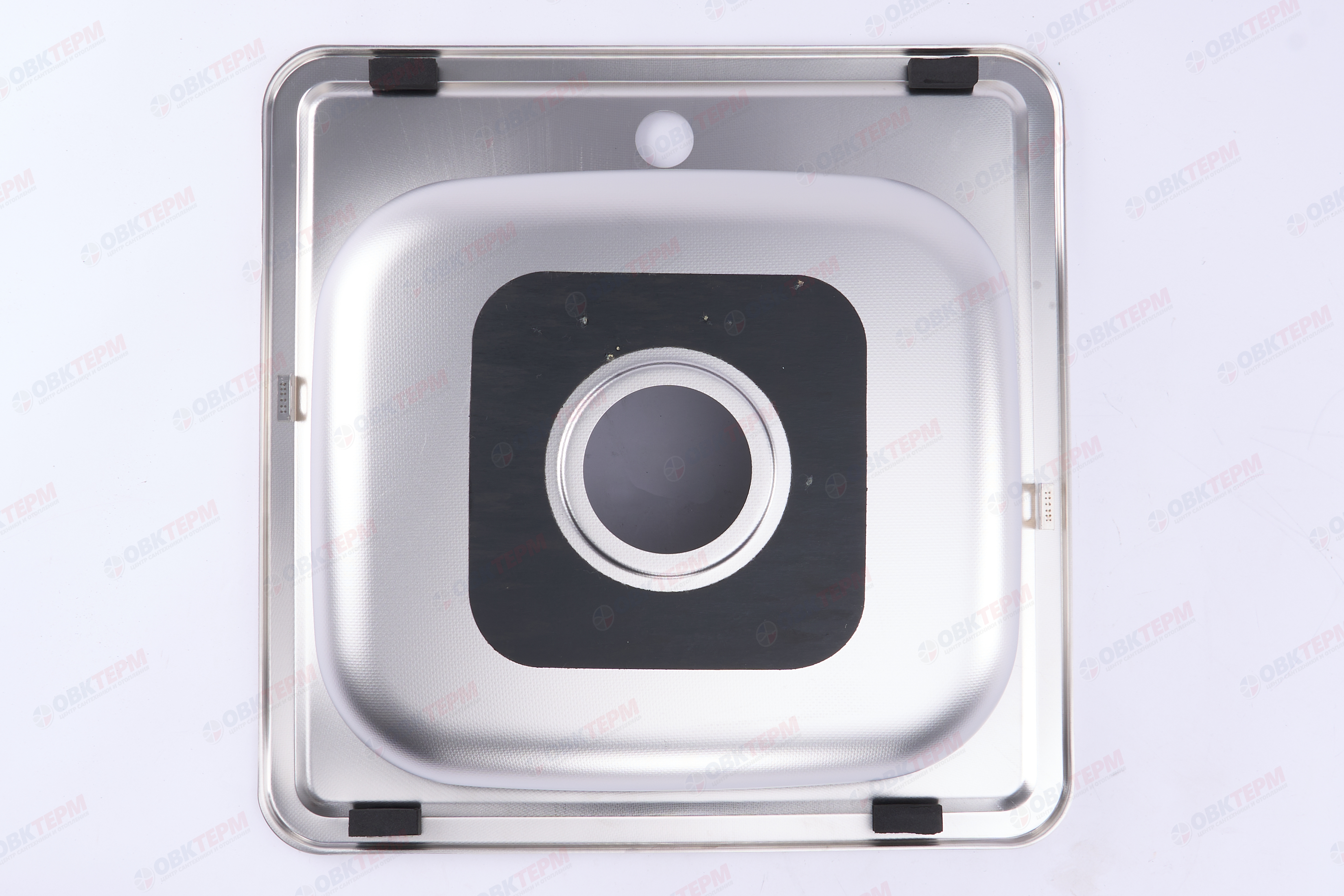 ZERIX мойка Z4848-06-160D (decor) ВРЕЗНАЯ /сифон (10шт/ящ) - миниатюра №7