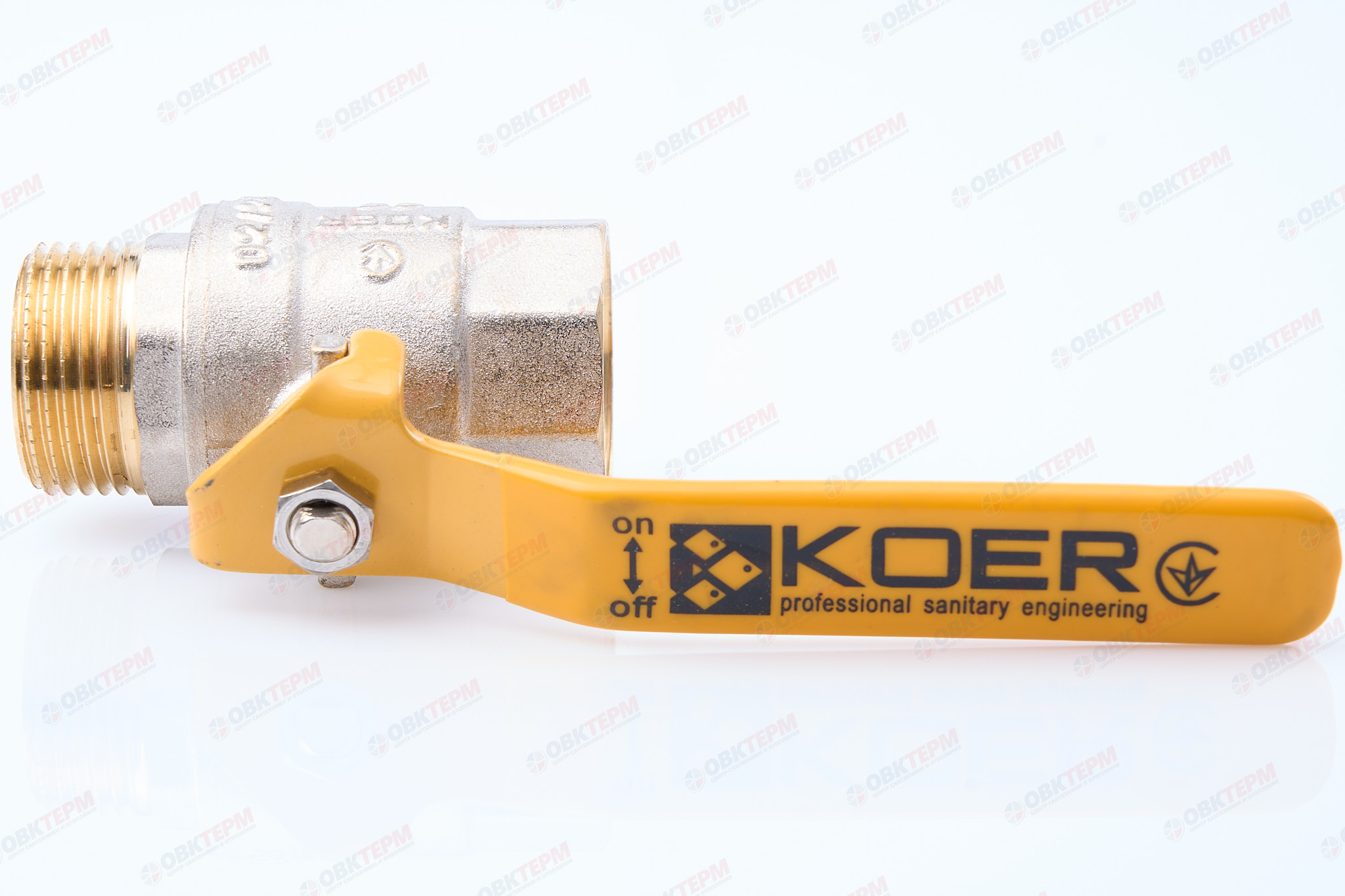 Кран шаровый    KOER/NOLF  ГАЗ    1" ВН   ручка   усиленный  (24/6) - Изображение №5