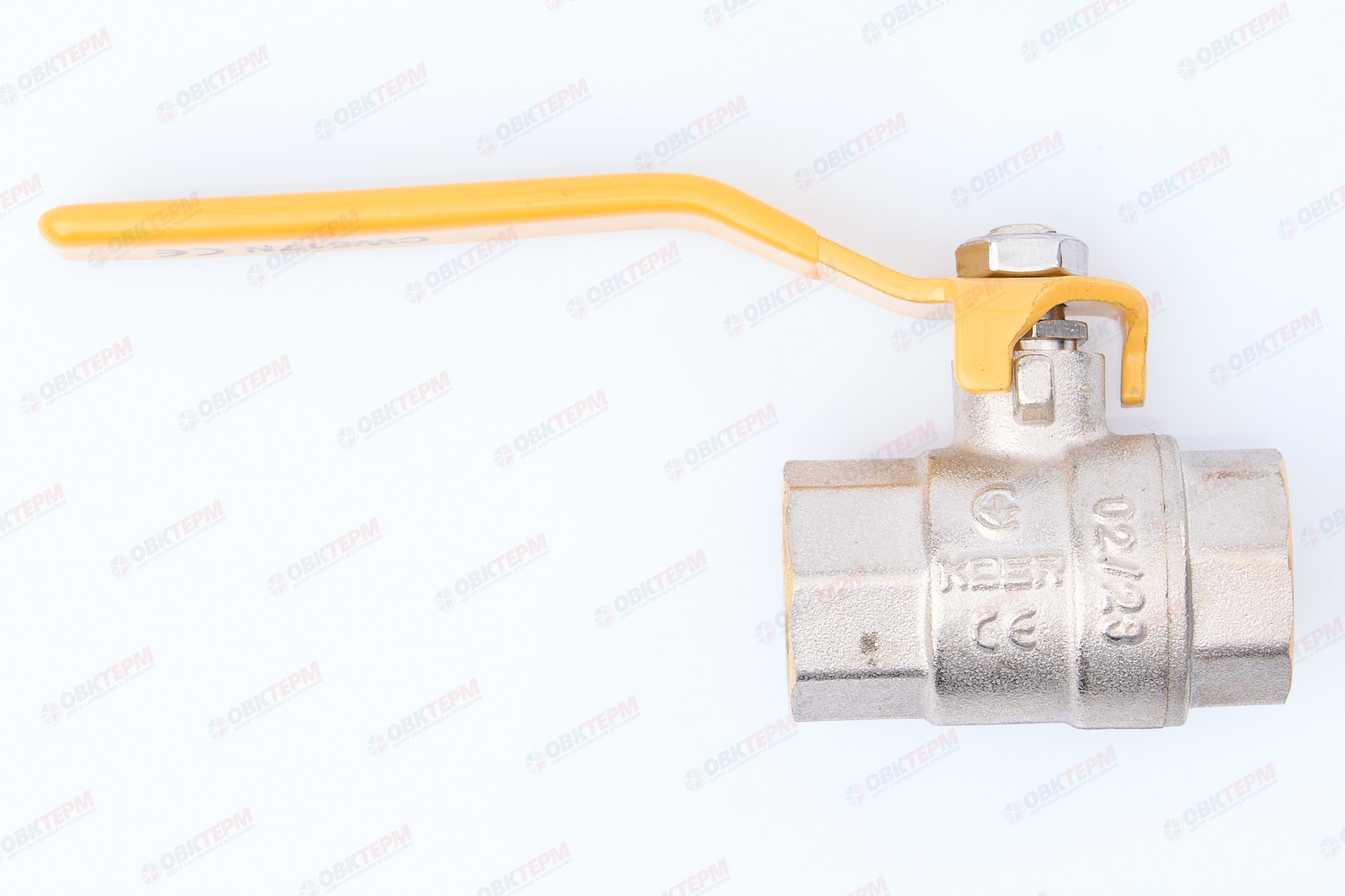Кран шаровый    KOER/NOLF  ГАЗ     1/2" ВВ   ручка   усиленный  (80/20) - Изображение №2