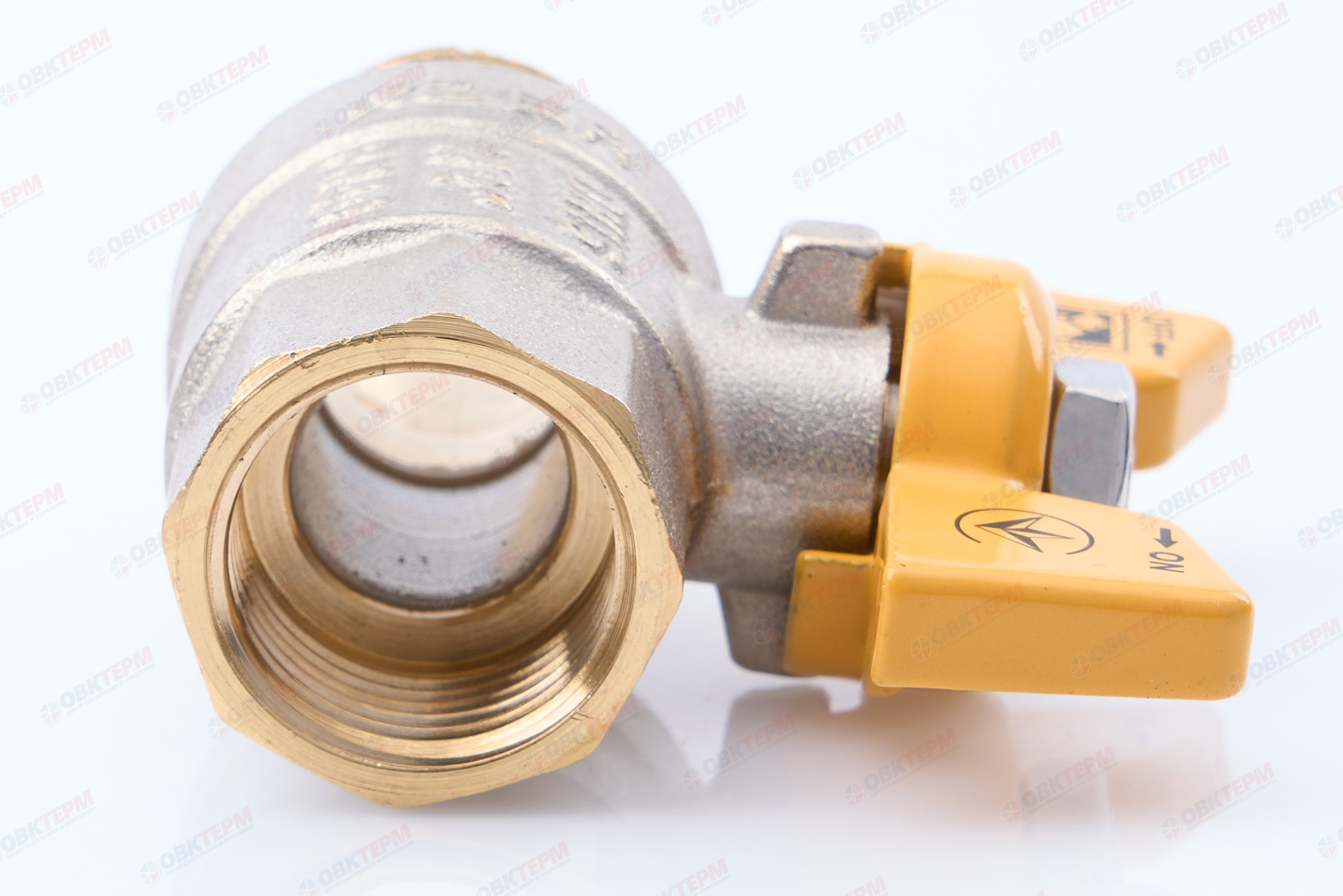 Кран шаровый    KOER/NOLF  ГАЗ     1/2" ВН   бабочка   усиленный  (96/24 шт) - Изображение №3