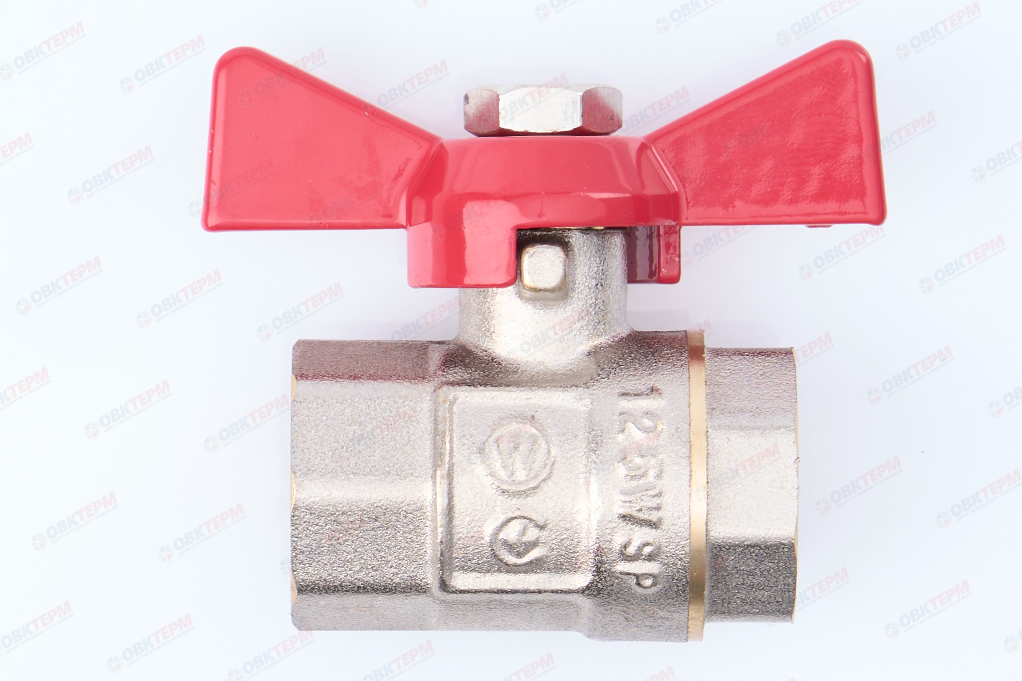 Кран шаровый     ТСМ      1/2" ВВ   бабочка       (200/20) - Изображение №2