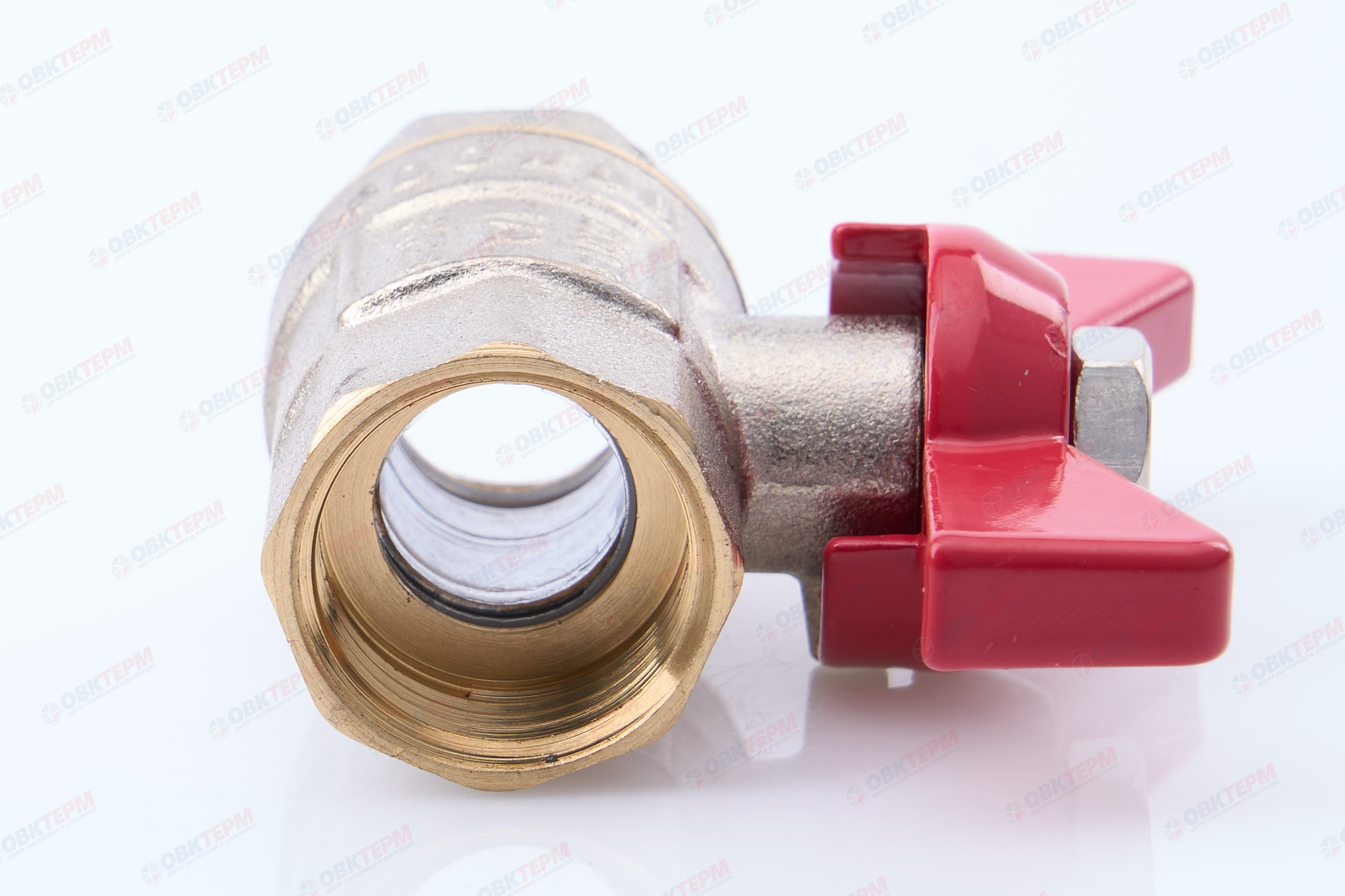 Кран шаровый     ТСМ      1/2" ВВ   бабочка       (200/20) - Изображение №4