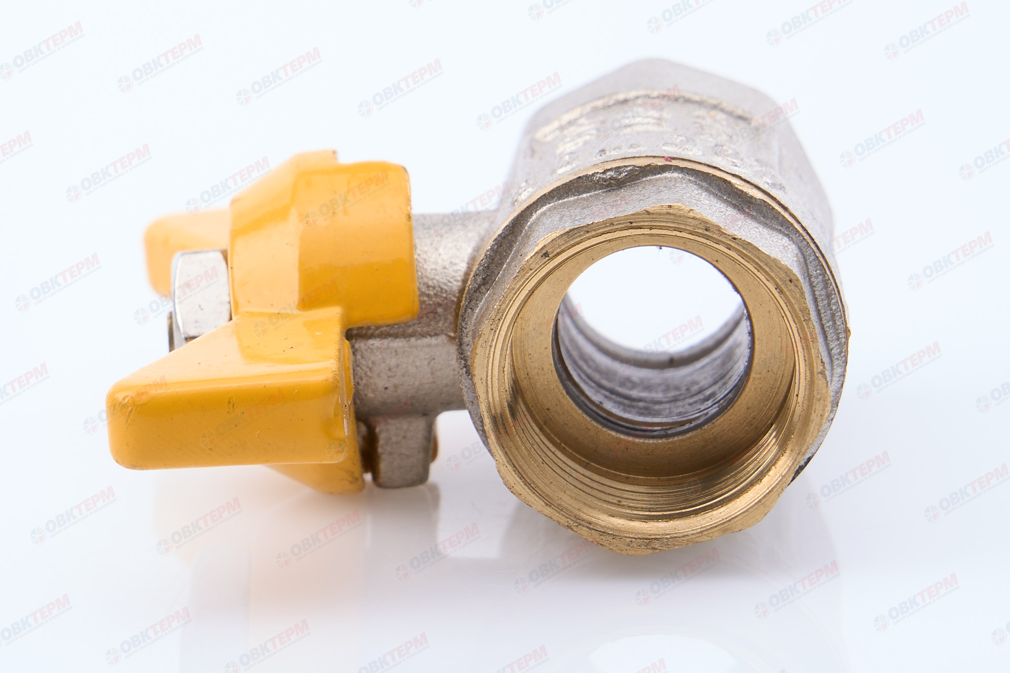 Кран шаровый     ТСМ      1/2" ВВ бабочка  ГАЗОВЫЙ      (240/24) - Изображение №4