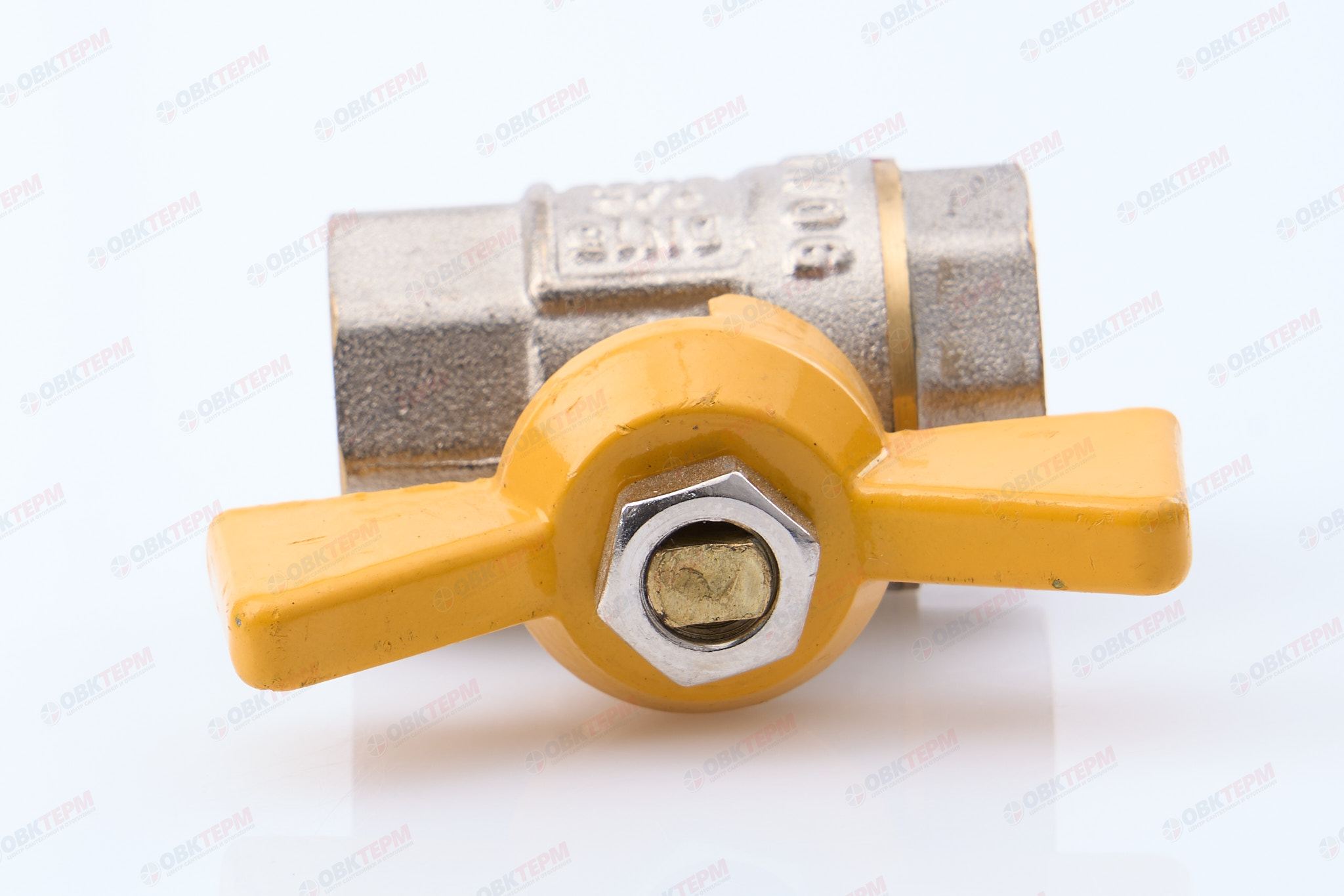 Кран шаровый     ТСМ      1/2" ВВ бабочка  ГАЗОВЫЙ      (240/24) - Изображение №5