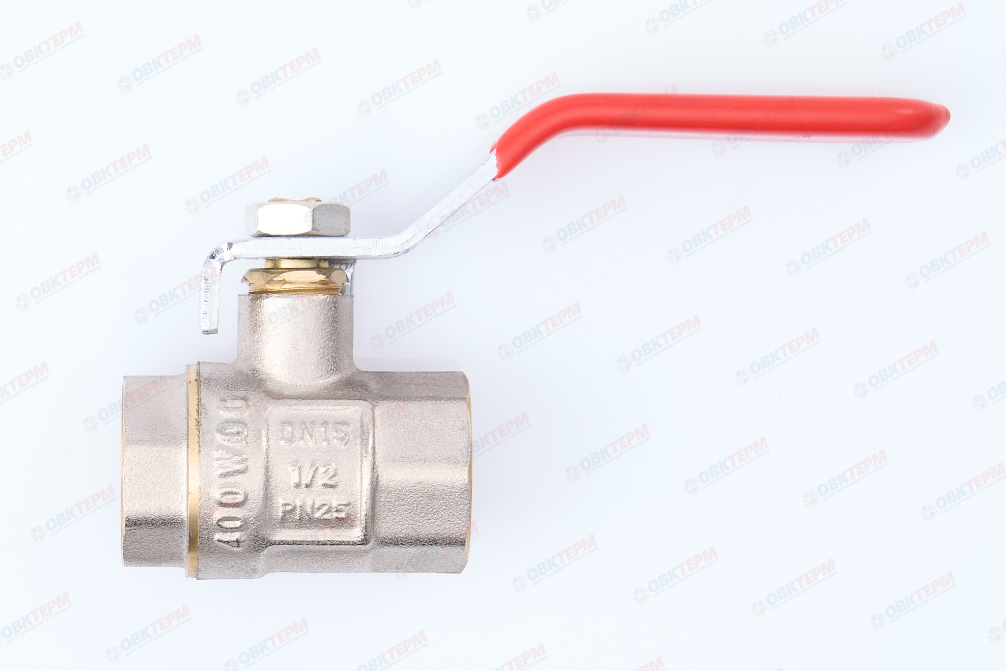 Кран шаровый     ТСМ      1/2" ВВ   ручка           (200/20 шт) - Изображение №1