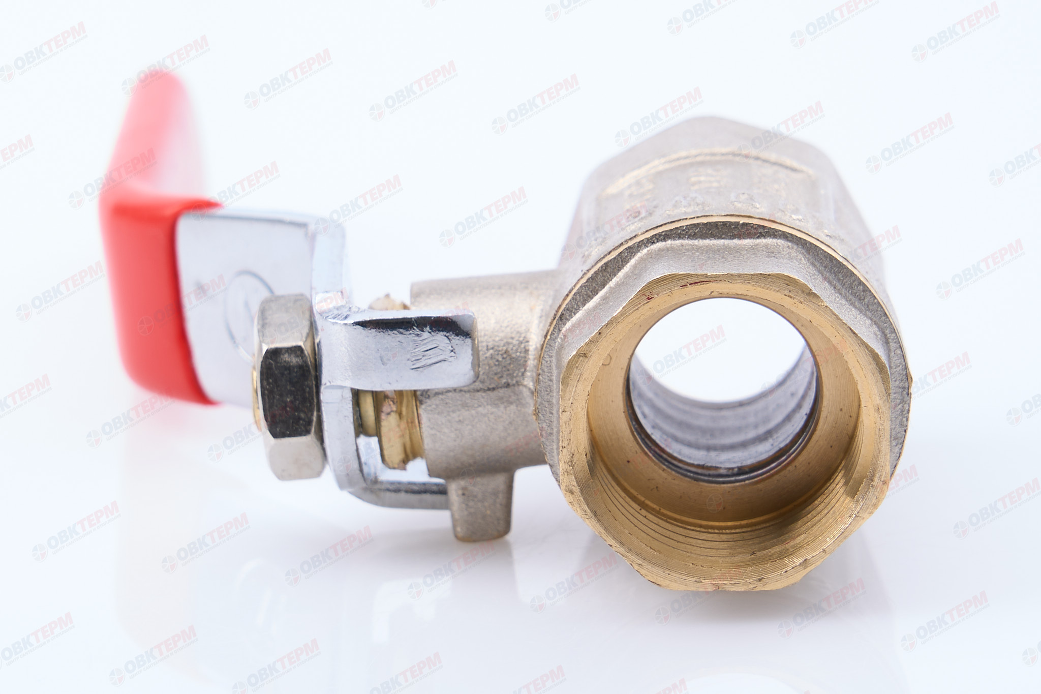 Кран шаровый     ТСМ      1/2" ВВ   ручка           (200/20 шт) - Изображение №3