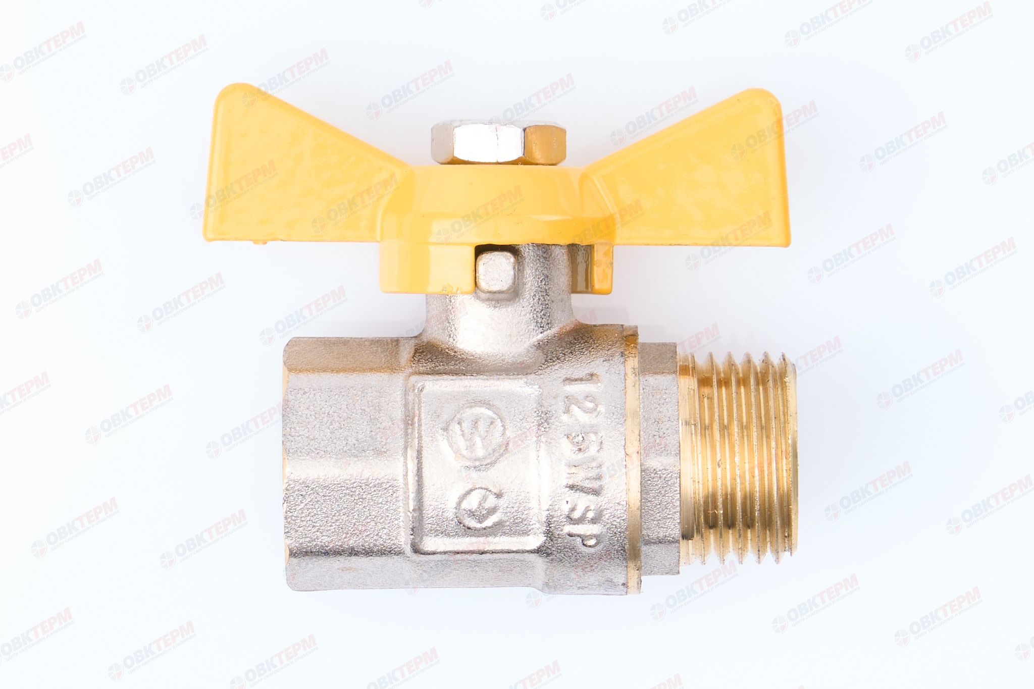 Кран шаровый     ТСМ      1/2" ВН бабочка  ГАЗОВЫЙ      (240/24) - Изображение №2