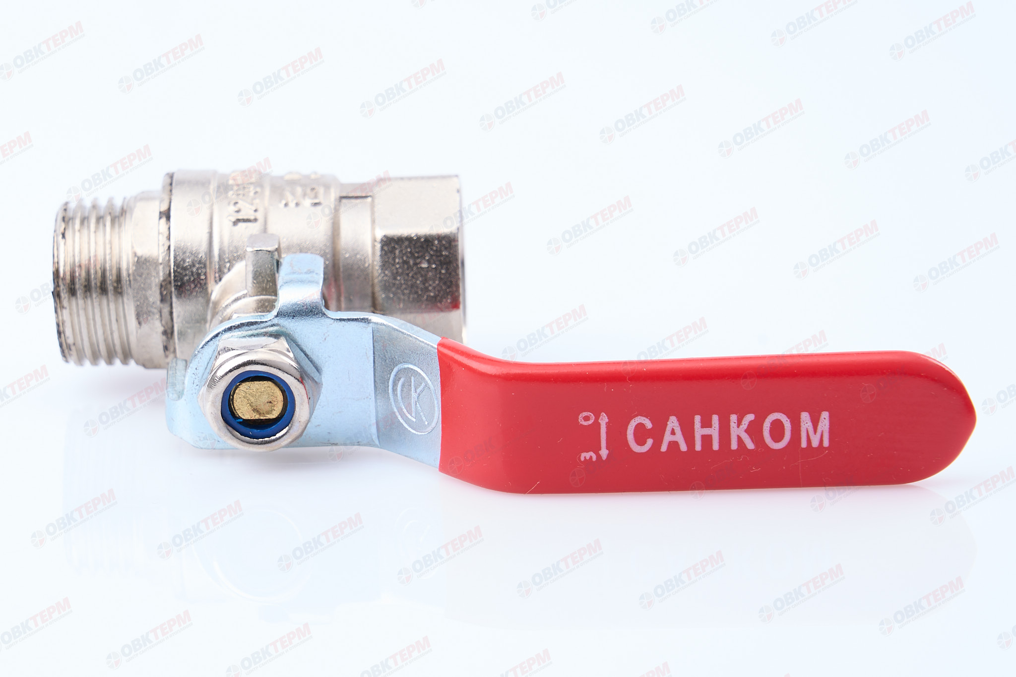 Кран шаровый     ТСМ      1/2" ВН   ручка (ЭКОНОМ)          (240/20 шт) - миниатюра №6