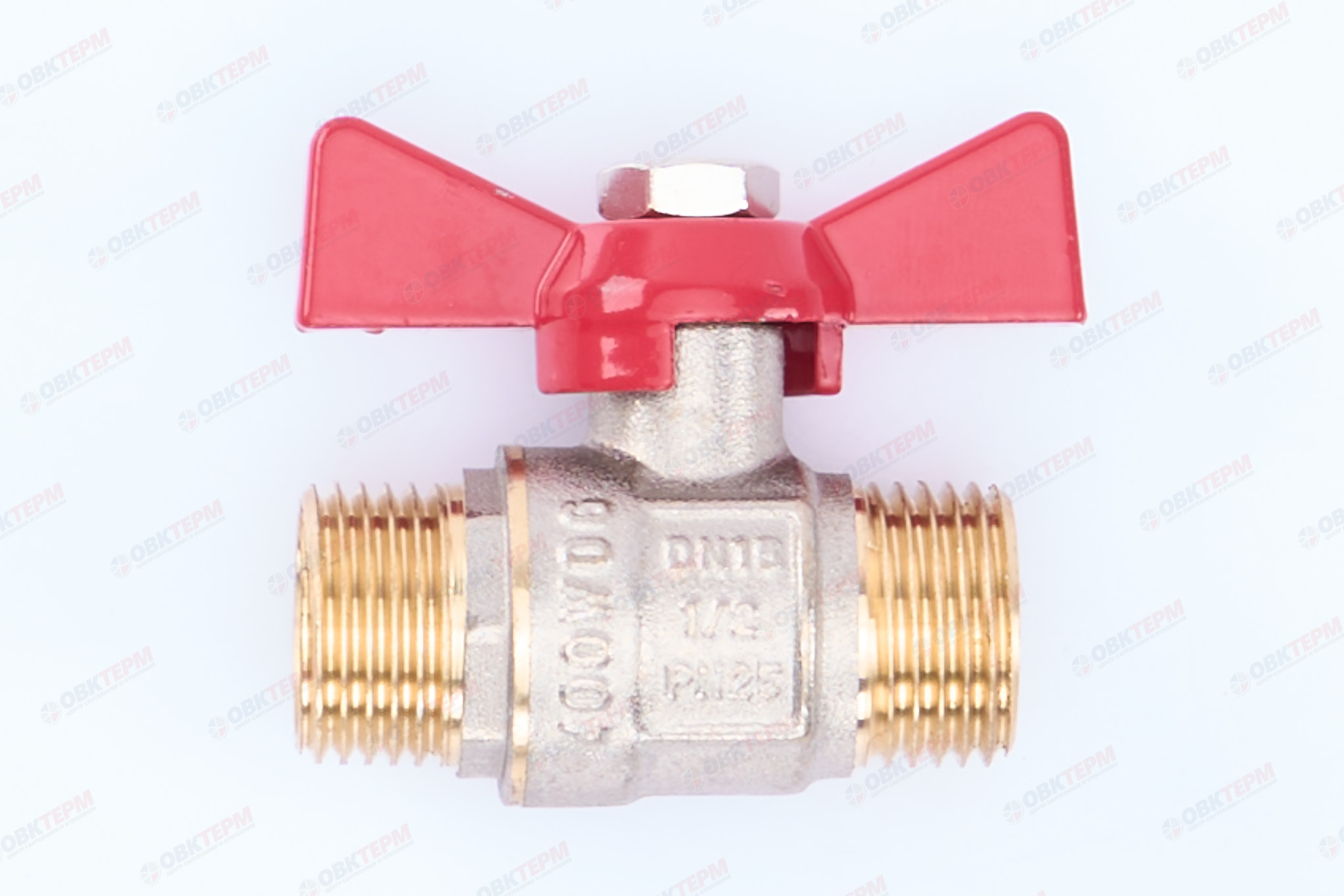 Кран шаровый     ТСМ      1/2" НН   бабочка       (200/20) - изображение №1