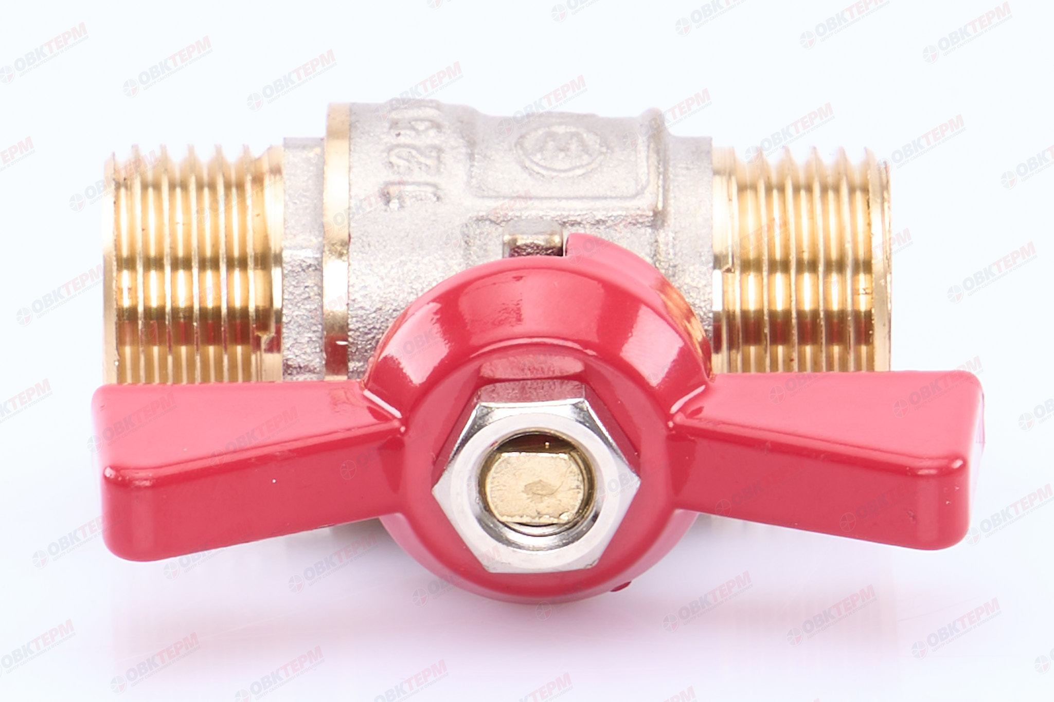 Кран шаровый     ТСМ      1/2" НН   бабочка       (200/20) - миниатюра №4