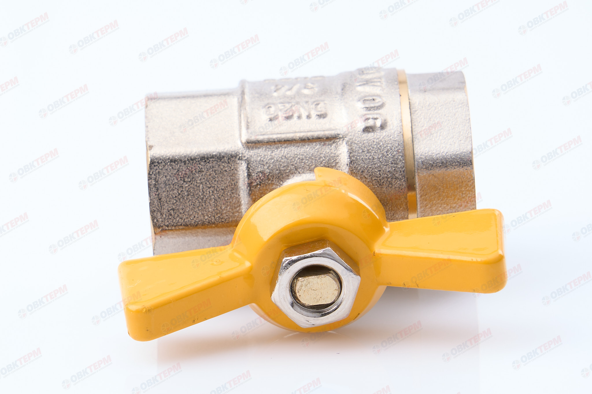 Кран шаровый     ТСМ      3/4" ВВ  бабочка  ГАЗОВЫЙ      (160/16) - Изображение №5