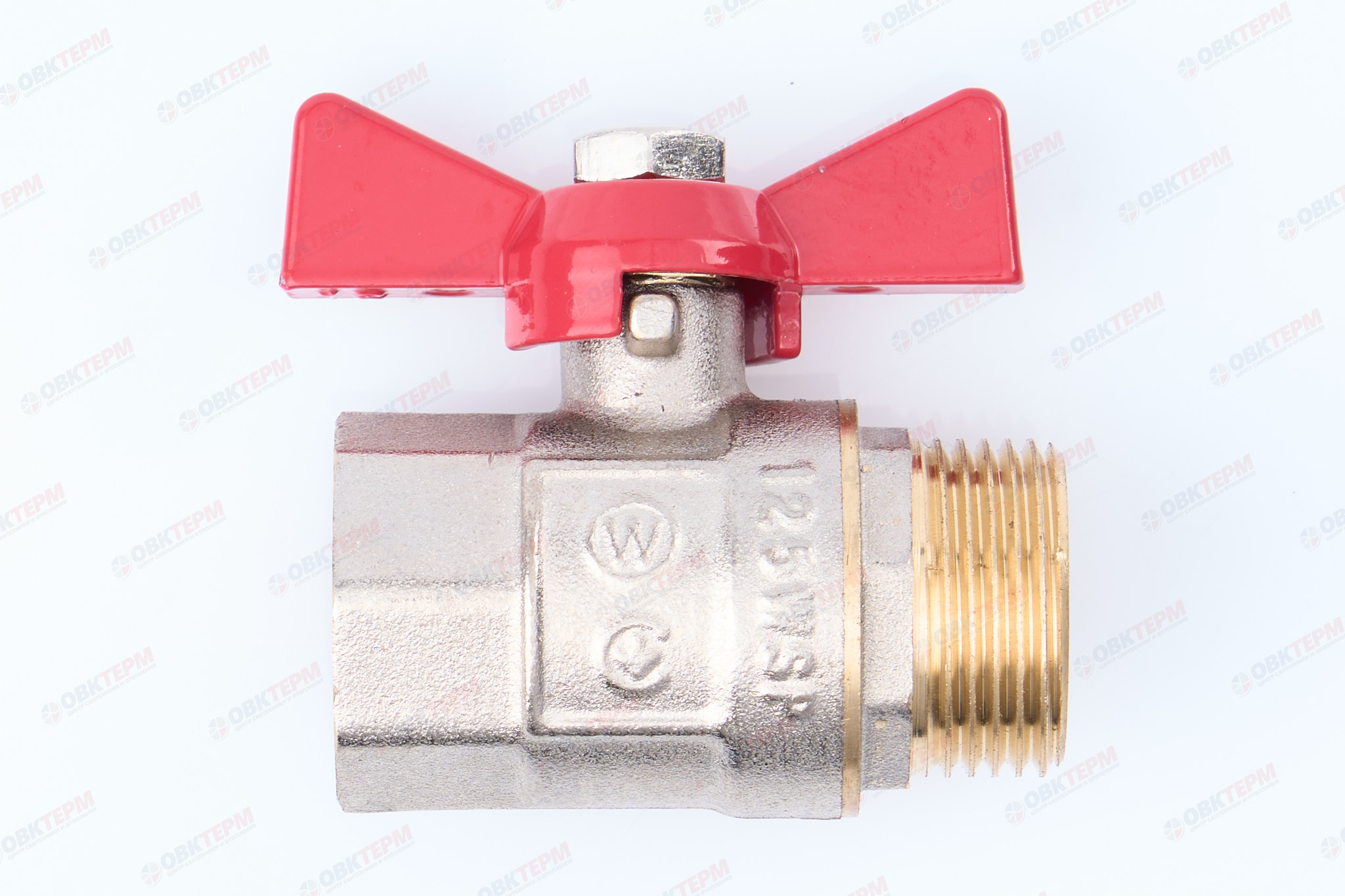 Кран шаровый     ТСМ      3/4" ВН   бабочка       ( 120/6) - Изображение №2