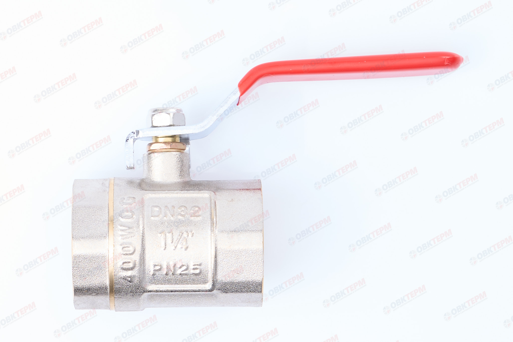 Кран шаровый     ТСМ    1 1/4"  BВ    ручка               (40/4 шт) - изображение №1