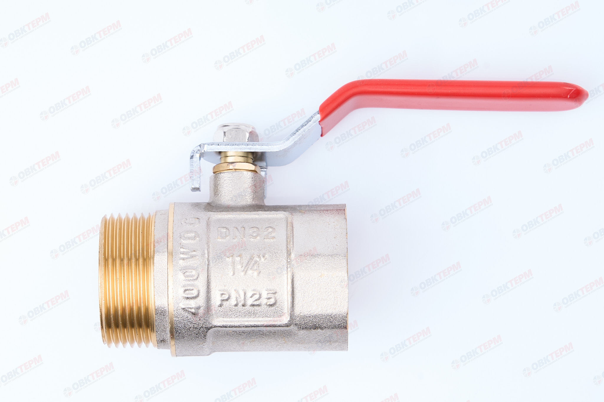 Кран шаровый     ТСМ    1 1/4"  ВН    ручка              (40/4 шт) - изображение №1