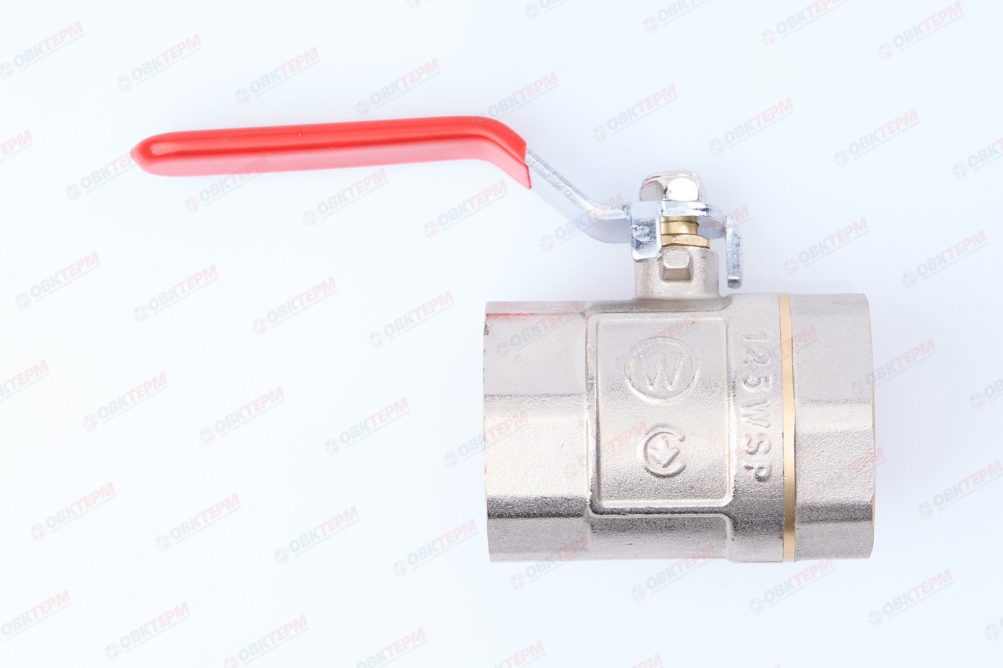 Кран шаровый     ТСМ   1 1/2"  ВВ     ручка                (40/4 шт) - миниатюра №2