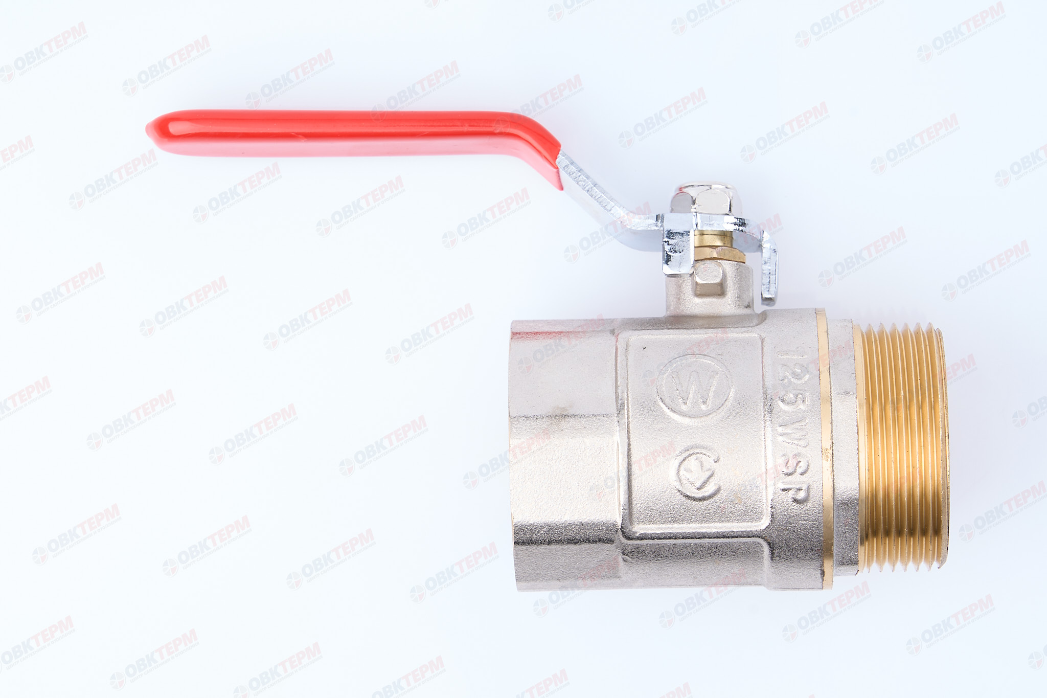 Кран шаровый     ТСМ   1 1/2"  ВН     ручка              (40/4 шт) - миниатюра №2