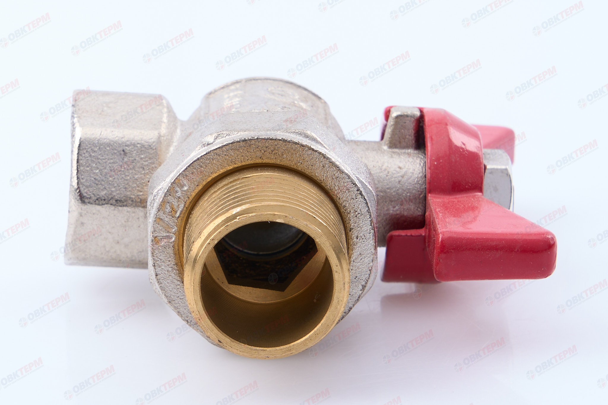 Кран шаровый с американкой    ТСМ   1/2"  УГЛОВОЙ          (120/12 шт) - Изображение №4