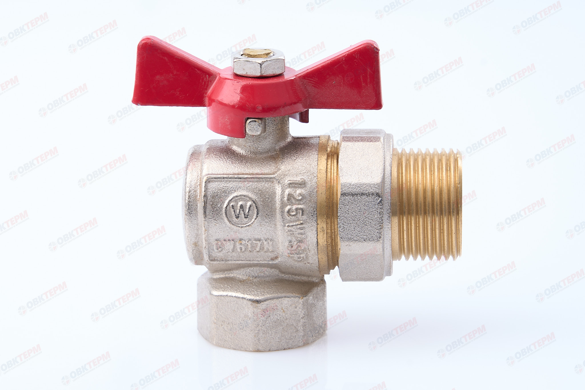Кран шаровый с американкой    ТСМ   3/4"   УГЛОВОЙ          (120/12 шт) - Изображение №4