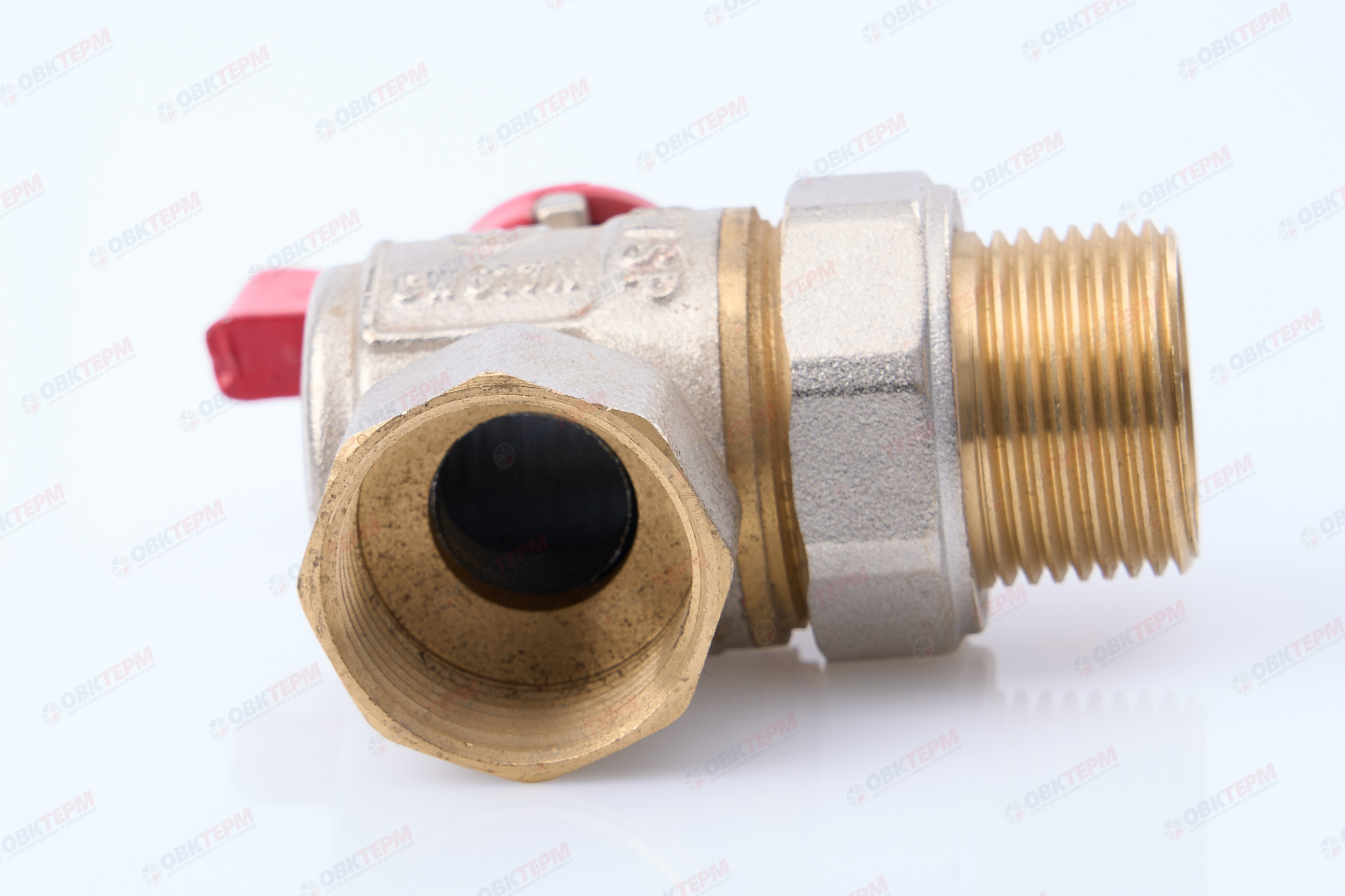 Кран шаровый с американкой    ТСМ   3/4"   УГЛОВОЙ          (120/12 шт) - миниатюра №7