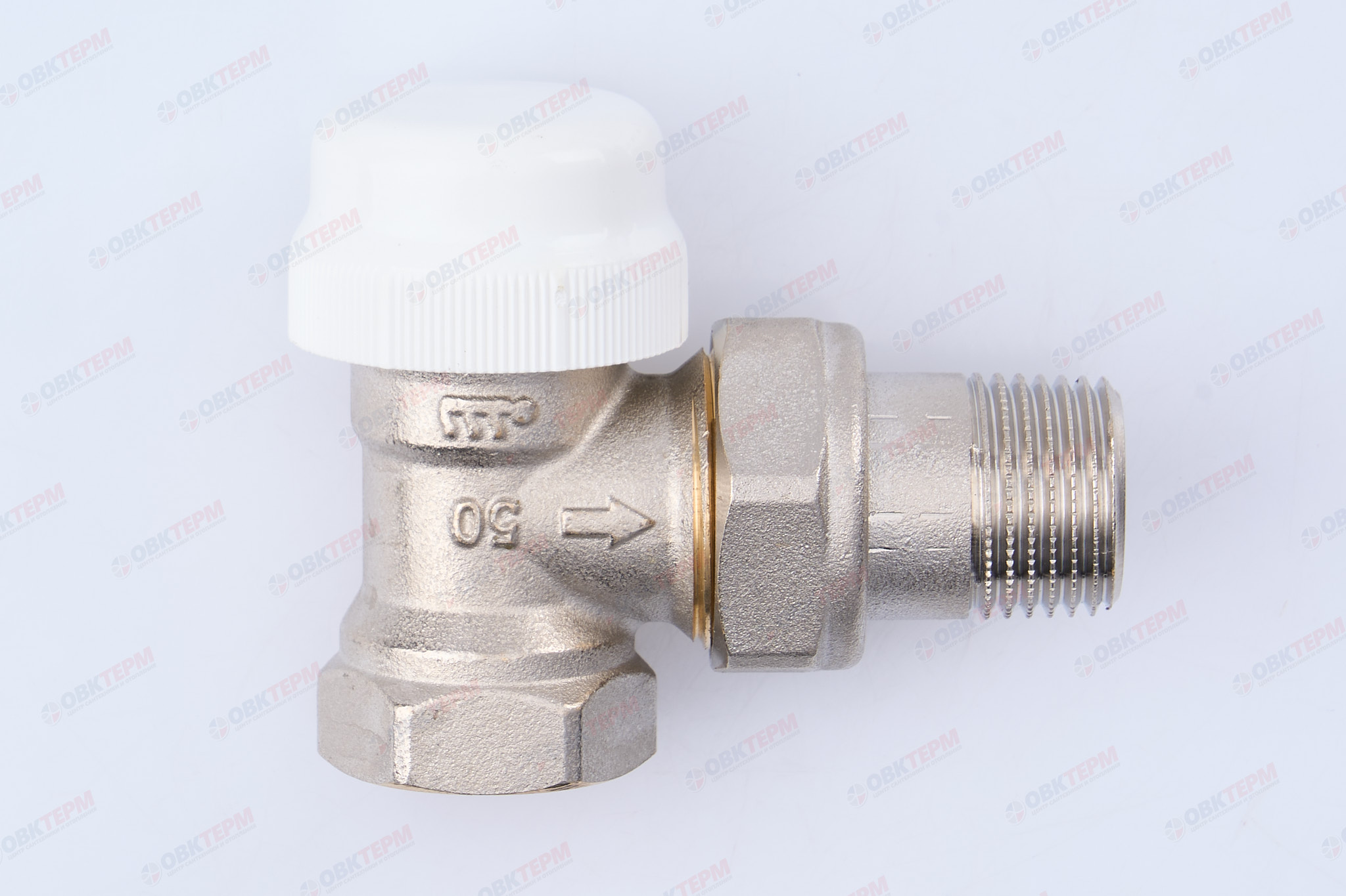 Клапан термостат. Valtec для радиат углов. 1/2    (80ящ/10) - Изображение №3