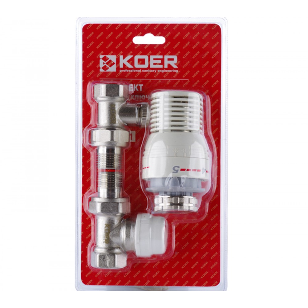 Комплект термо  KOER  прямой  1/2" (верх+низ+головка) - Изображение №2