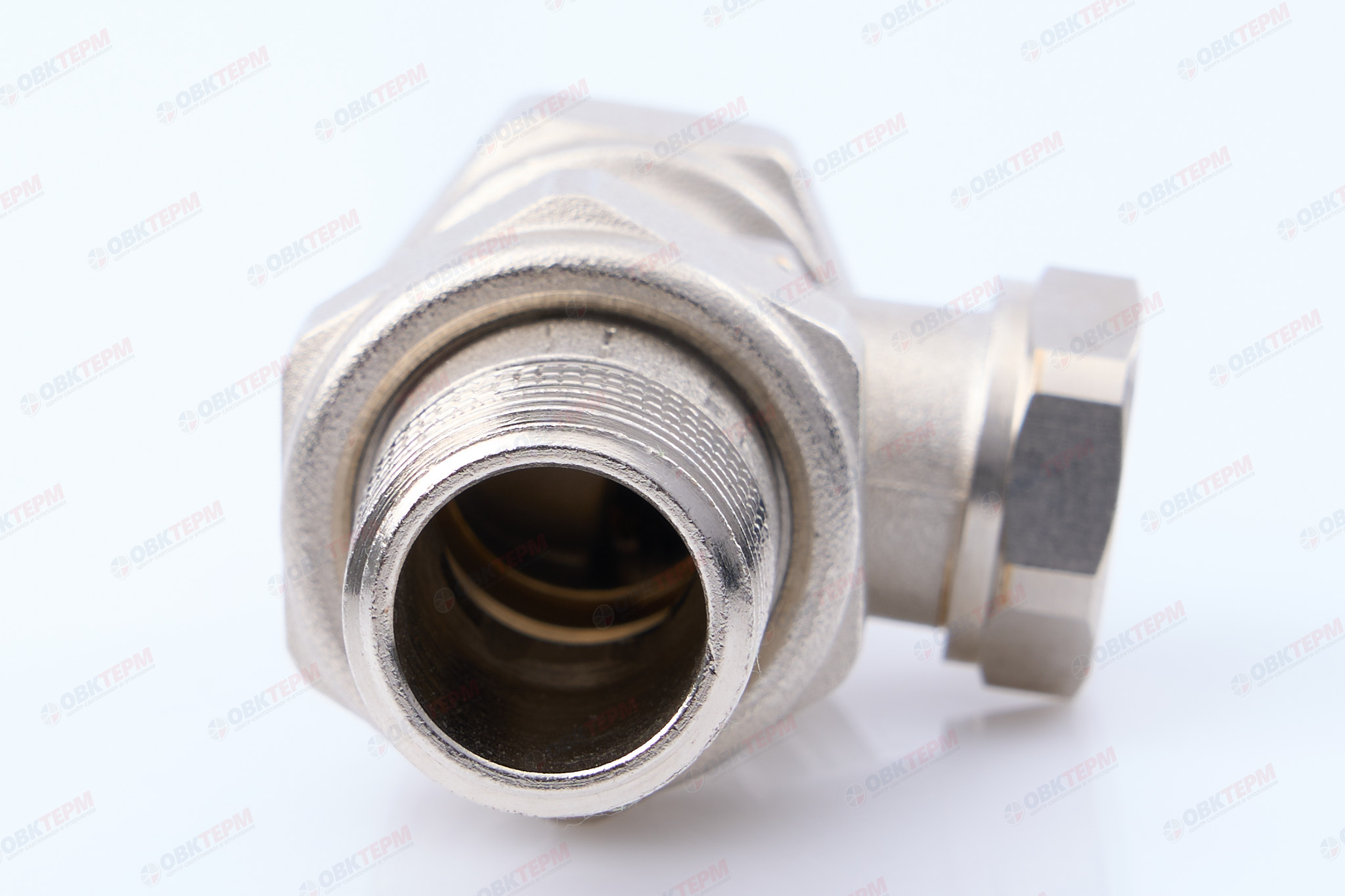 Кран рад.      Valtec Клапан настроечный  для радиатора прямой 1/2"     (80ящ/10) - миниатюра №4