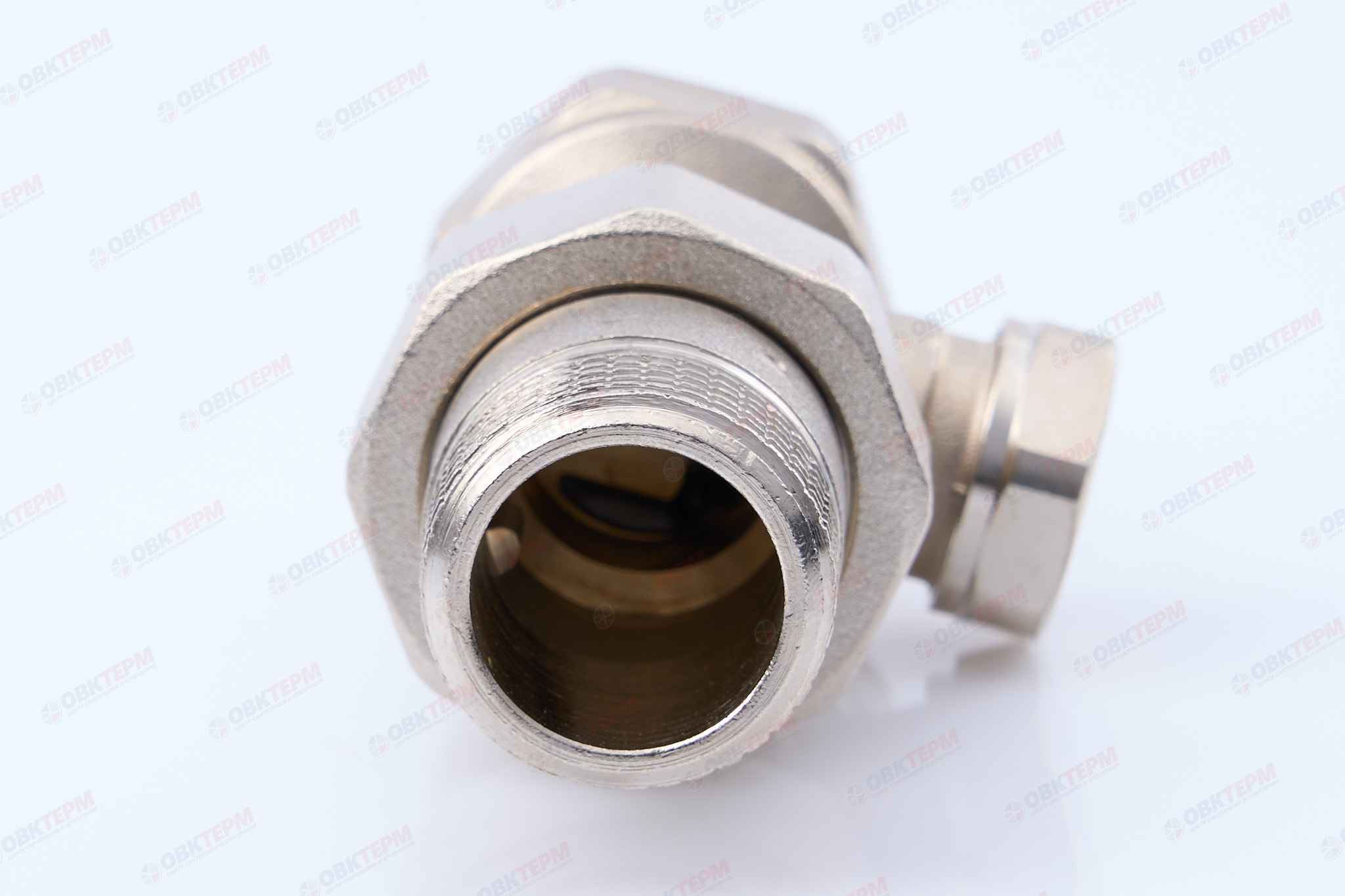 Кран рад.      Valtec Клапан настроечный  для радиатора прямой 3/4"      (80ящ/10) - миниатюра №4