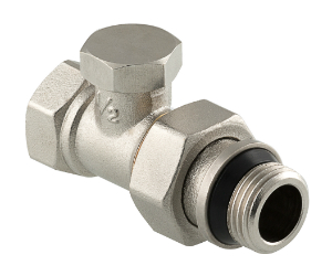 Кран рад.      Valtec Клапан настроечный  прямой 1/2"  (с доп уплотнением)    (96 ящ /12) - Изображение №2