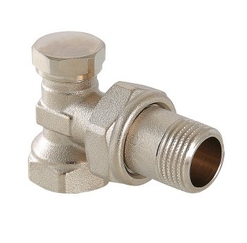 Кран рад.      Valtec Клапан настроечный угловой   1/2"   (10уп/80ящ) - Изображение №2