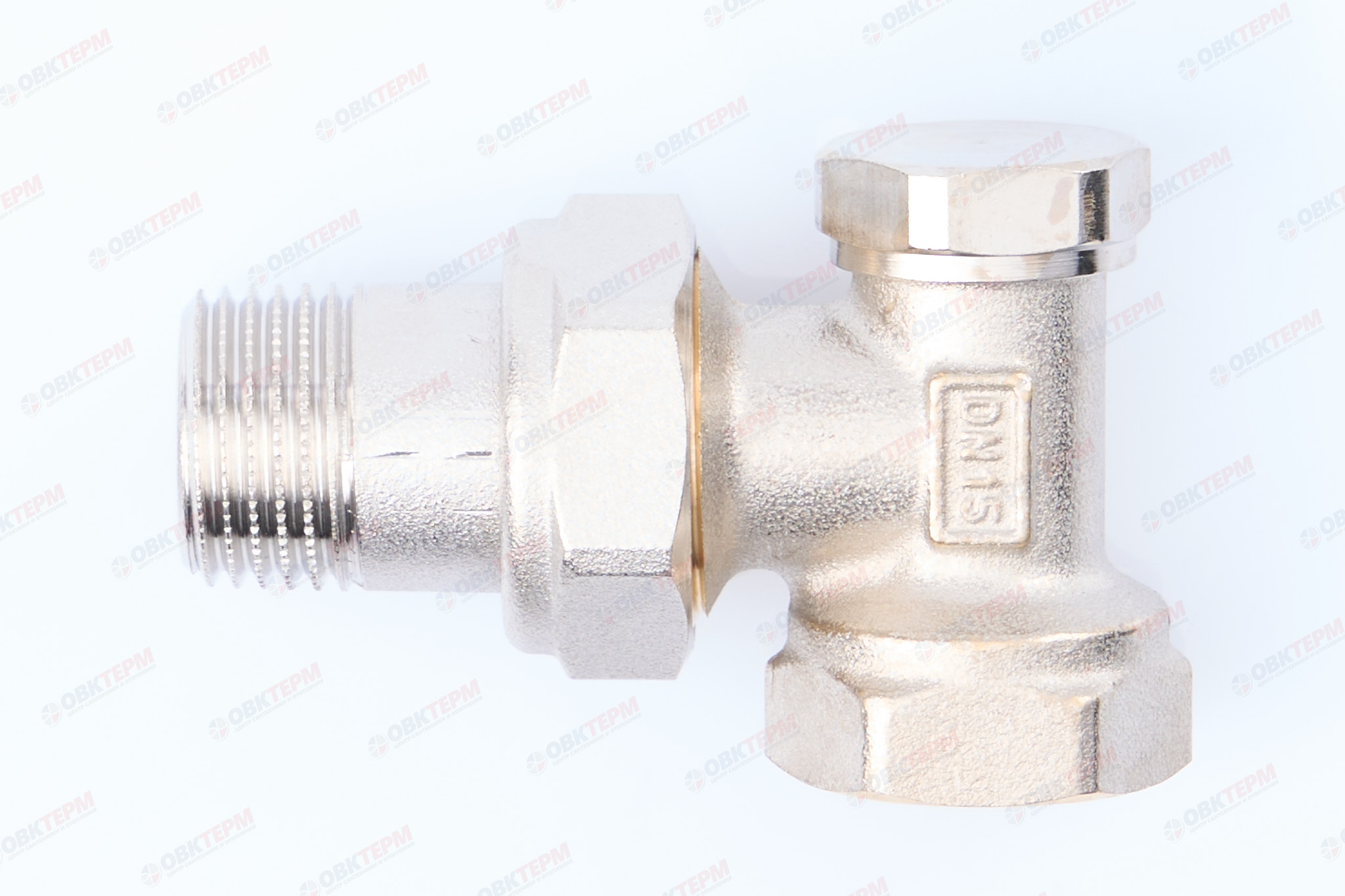 Кран рад.      Valtec Клапан настроечный угловой   1/2"   (10уп/80ящ) - Изображение №1