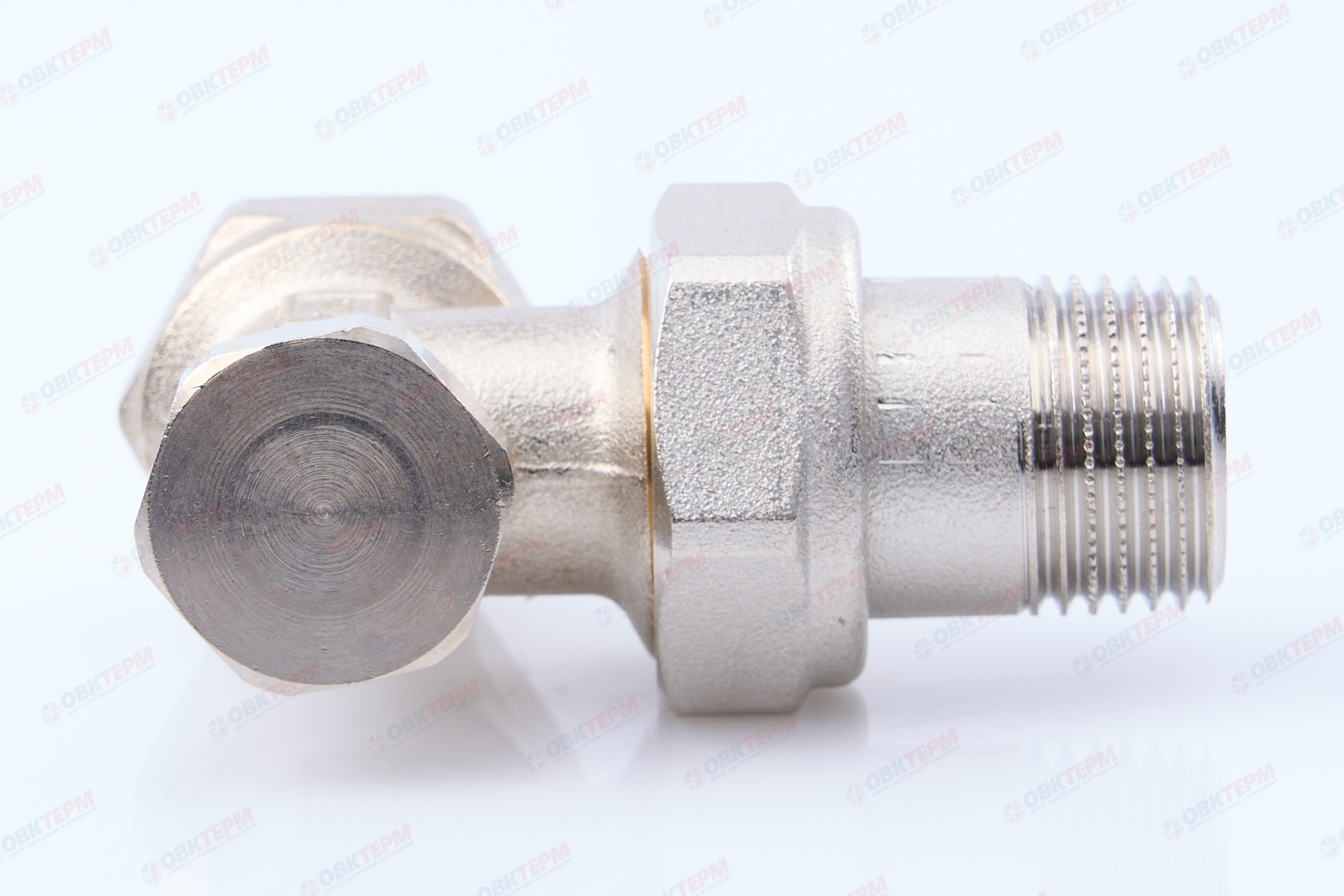 Кран рад.      Valtec Клапан настроечный угловой   1/2"   (10уп/80ящ) - миниатюра №6