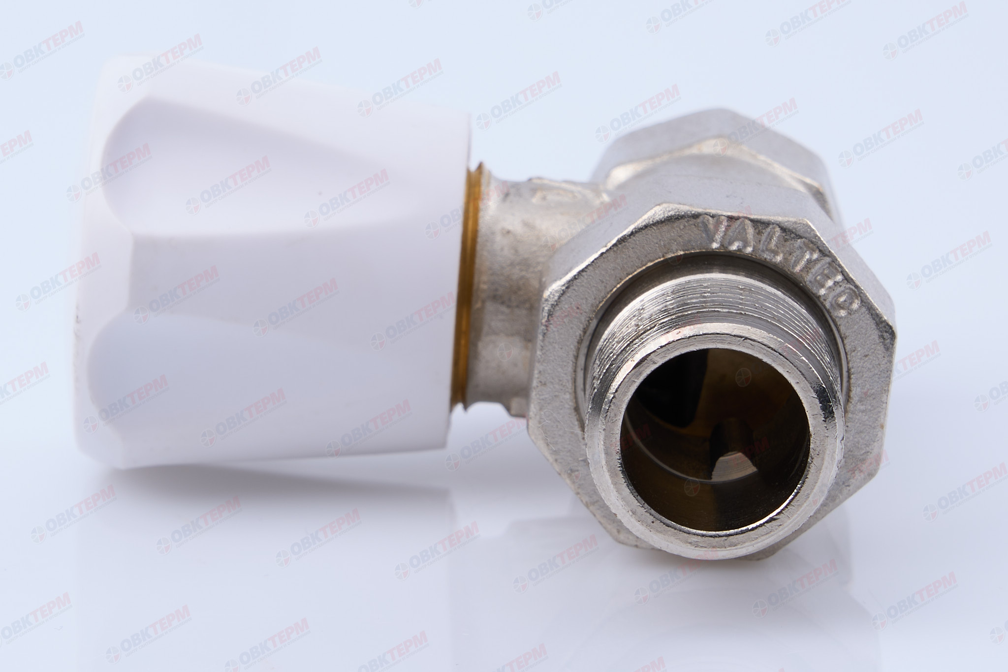 Кран рад.      Valtec Клапан ручной  для радиатора прямой 1/2"  (компактный)       (135/9) - Изображение №4
