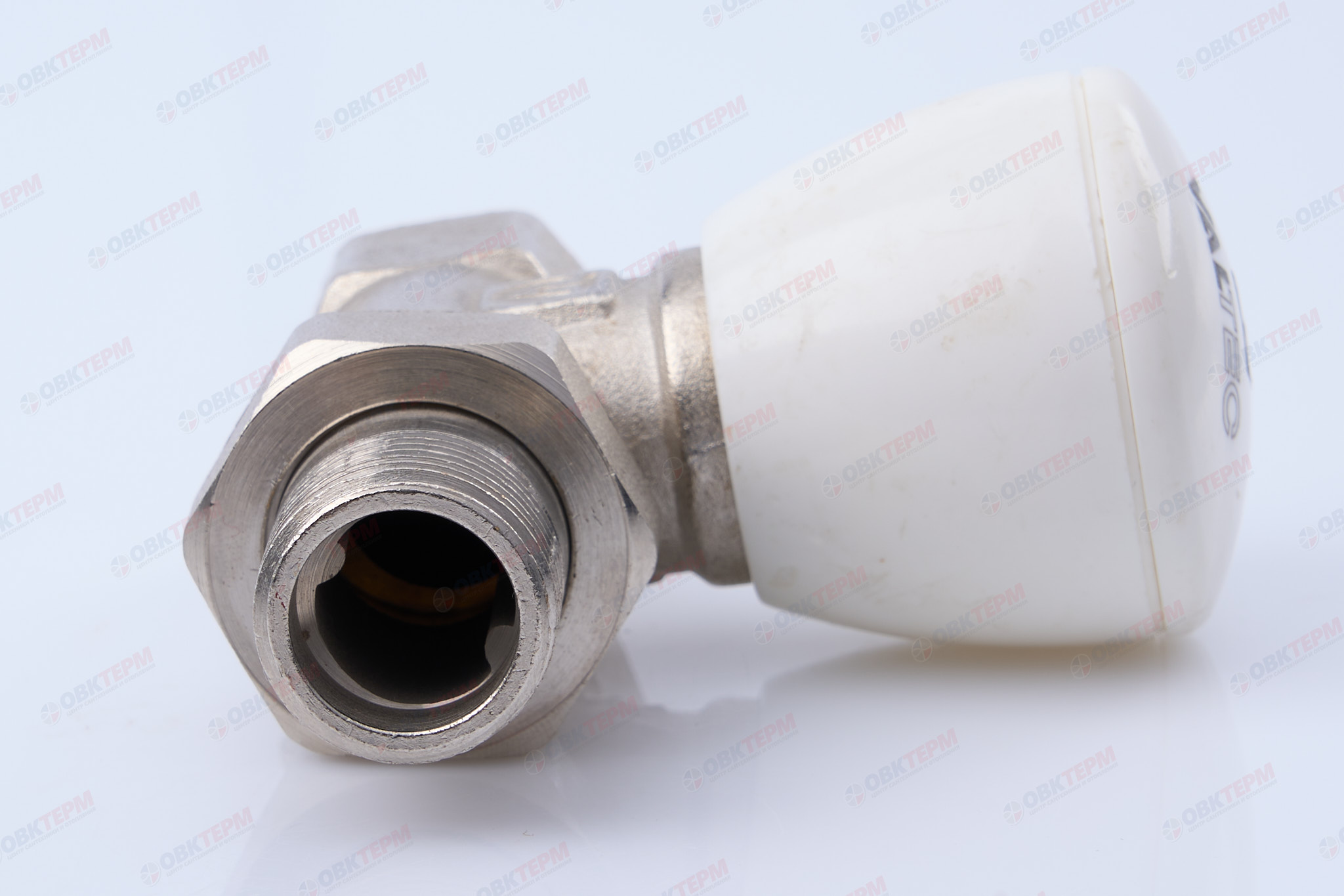 Кран рад.      Valtec Клапан ручной  для радиатора прямой 1/2" (верх) - Изображение №4