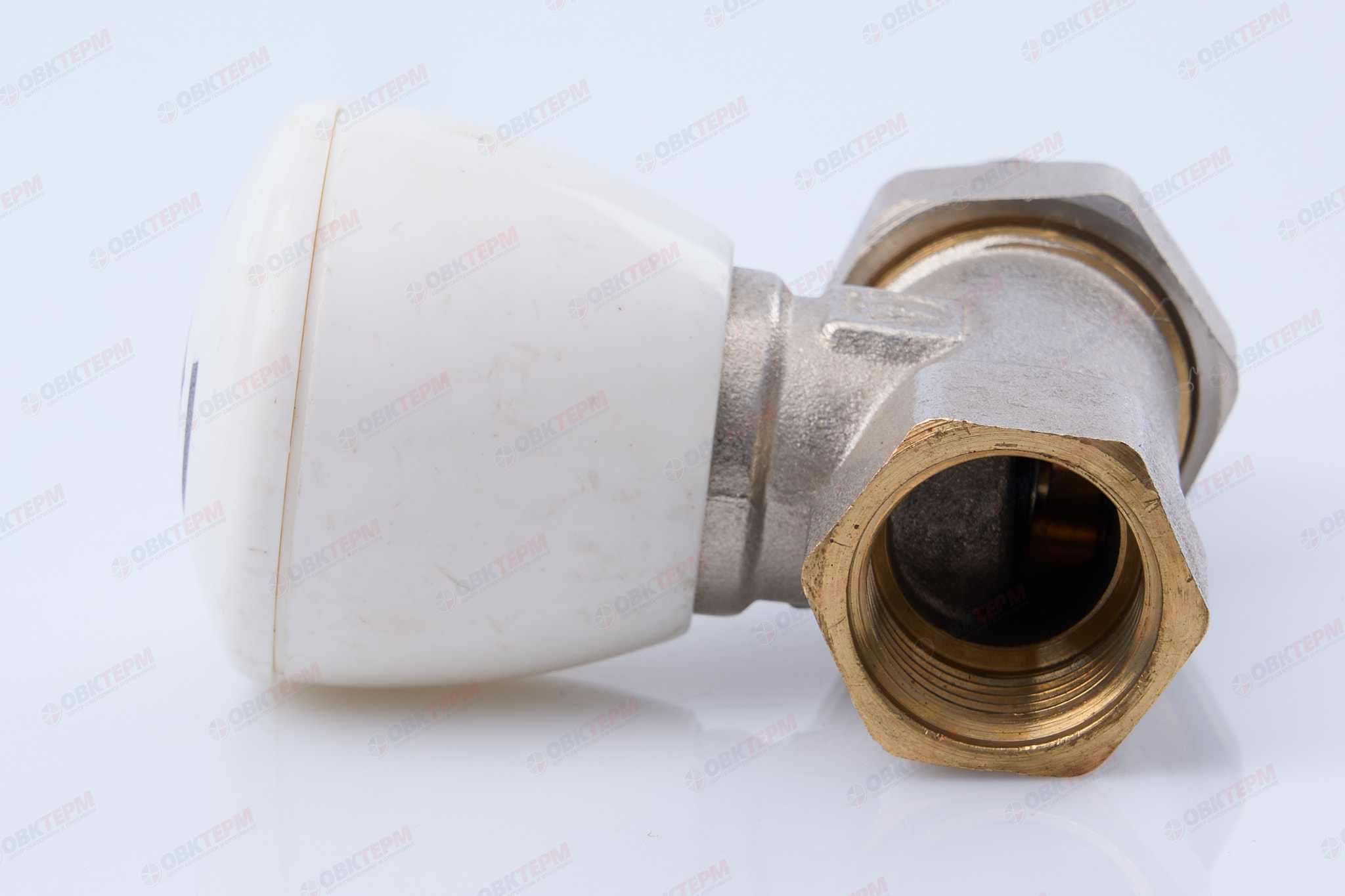 Кран рад.      Valtec Клапан ручной  для радиатора прямой 1/2" (верх) - Изображение №5