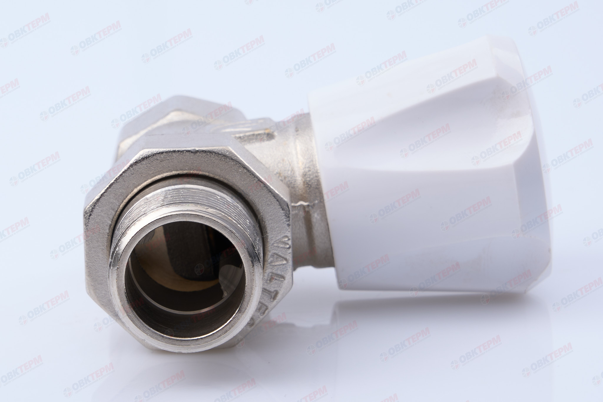 Кран рад.      Valtec Клапан ручной  для радиатора прямой 3/4"  (компактный)             (56ящ/7) - Изображение №4