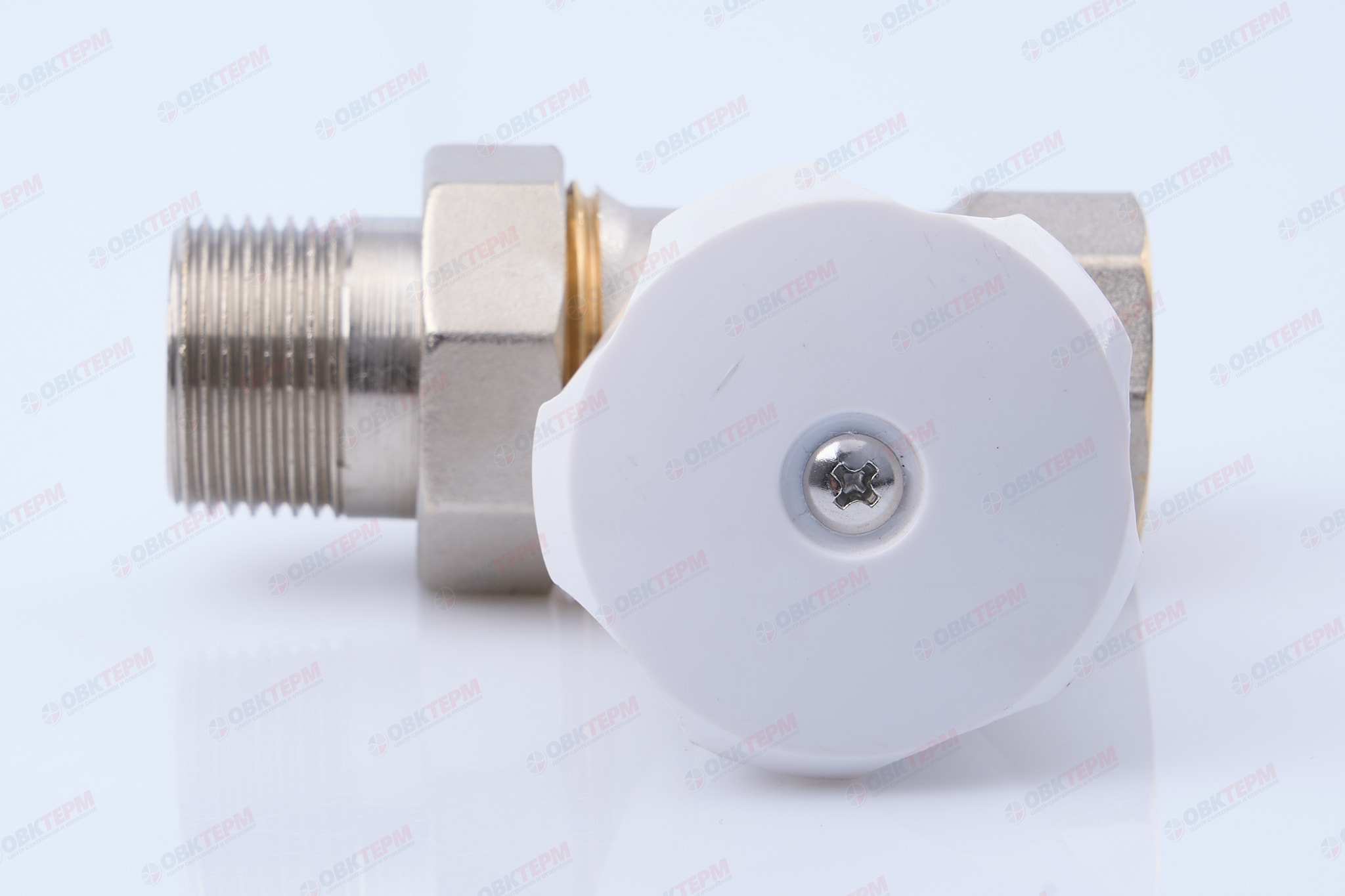 Кран рад.      Valtec Клапан ручной  для радиатора прямой 3/4"  (компактный)             (56ящ/7) - Изображение №5