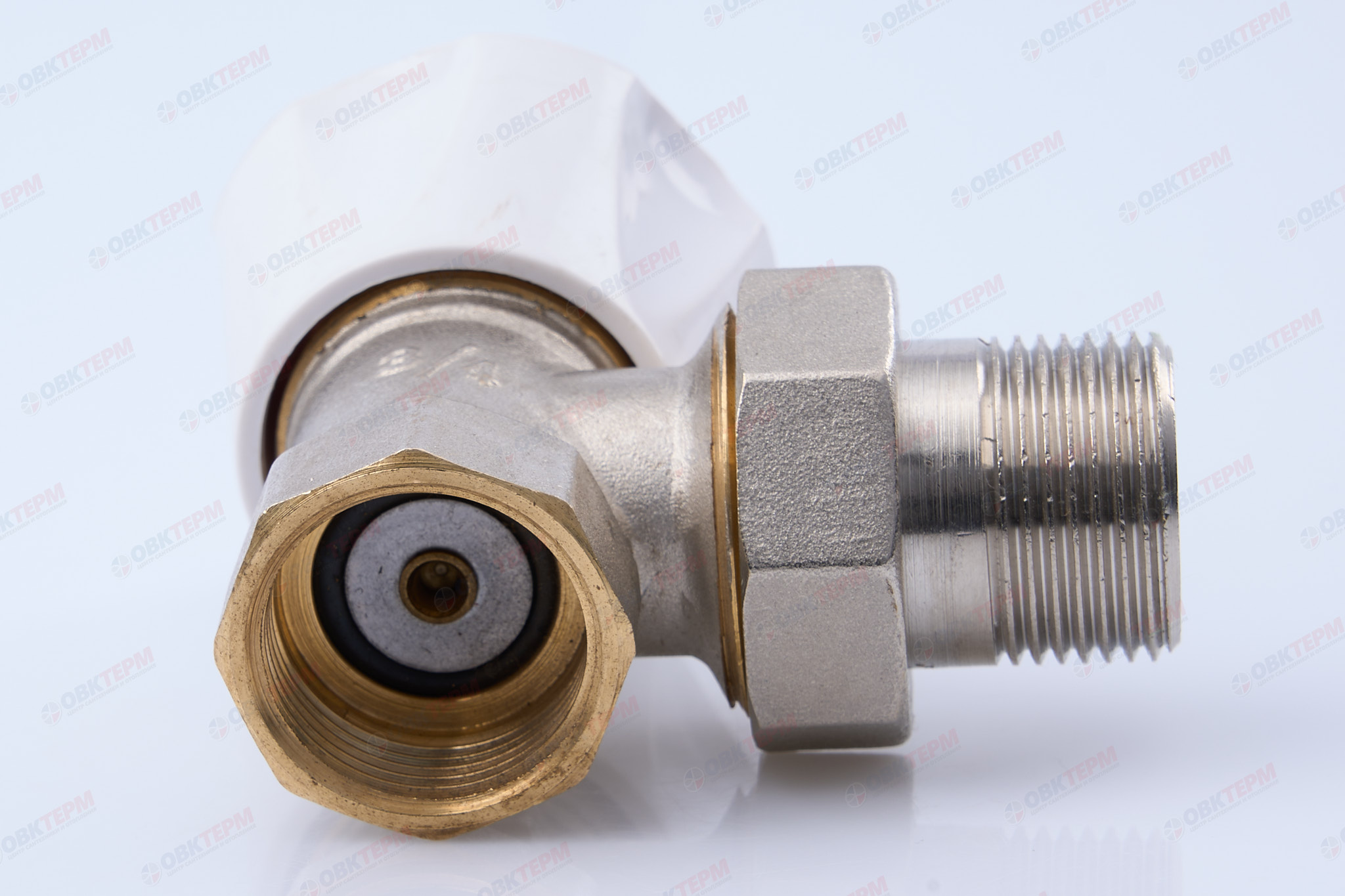 Кран рад.      Valtec Клапан ручной  для радиатора угл.3/4"  (компактный)        (72ящ/6) - миниатюра №4