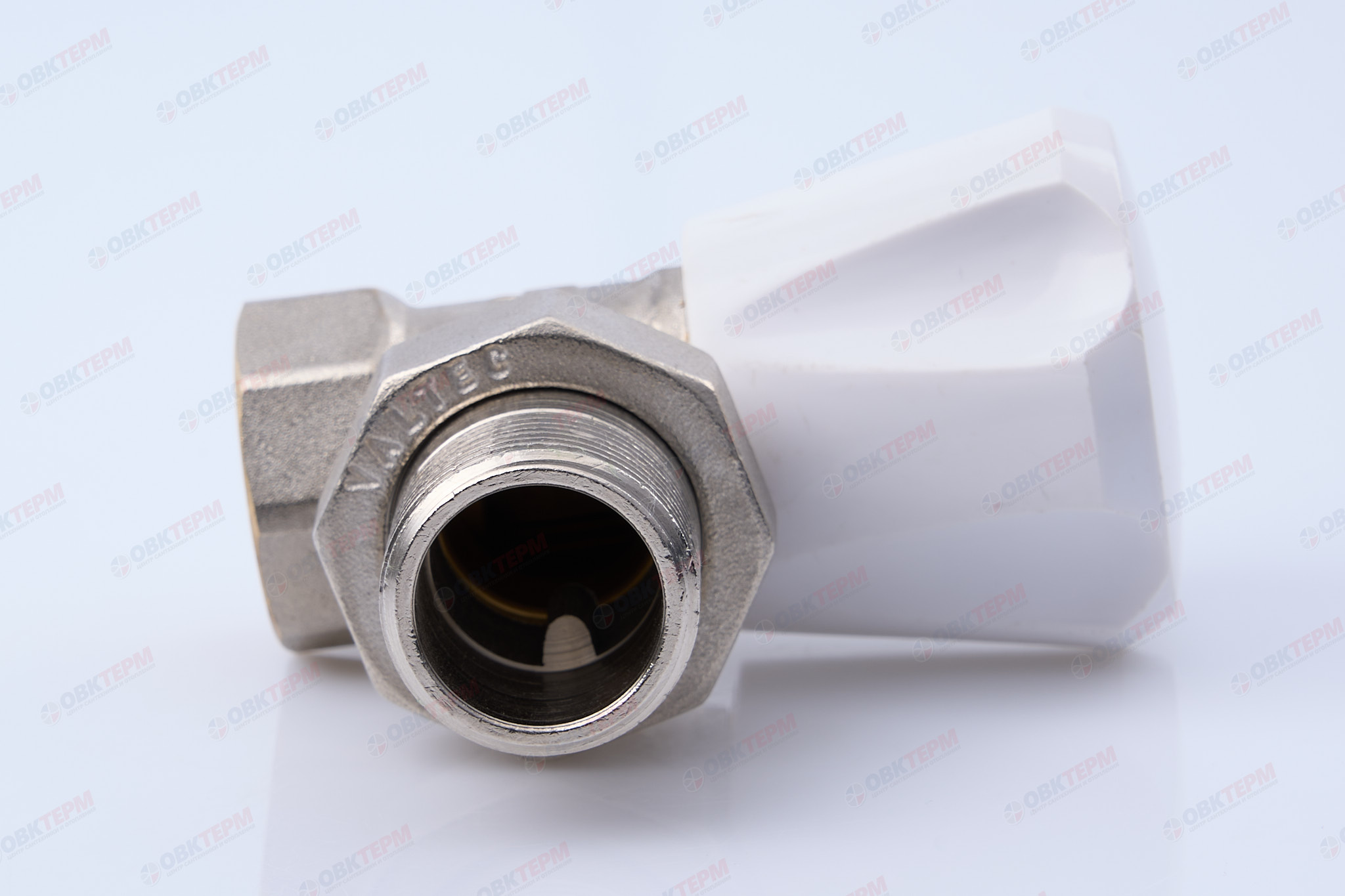 Кран рад.      Valtec Клапан ручной  для радиатора угл.3/4"  (компактный)        (72ящ/6) - миниатюра №5