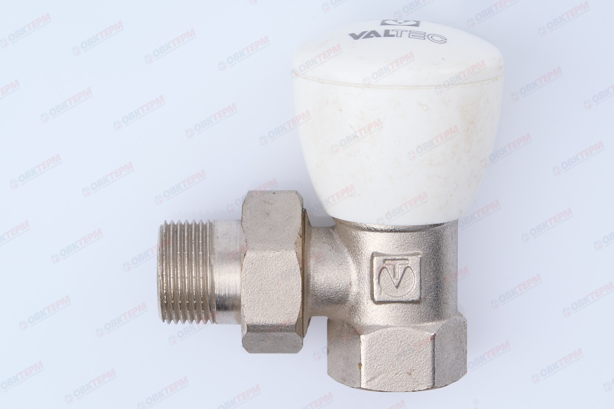 Кран рад.      Valtec Клапан ручной  для радиатора угл.3/4" (верх)           (     /7) - Изображение №1