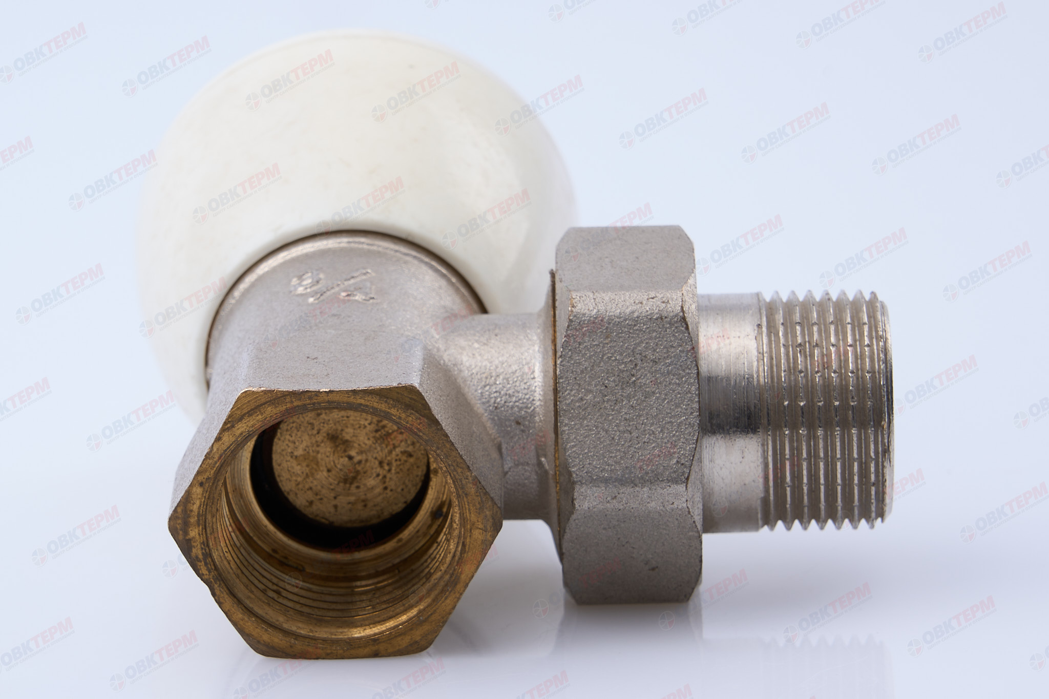 Кран рад.      Valtec Клапан ручной  для радиатора угл.3/4" (верх)           (     /7) - Изображение №4