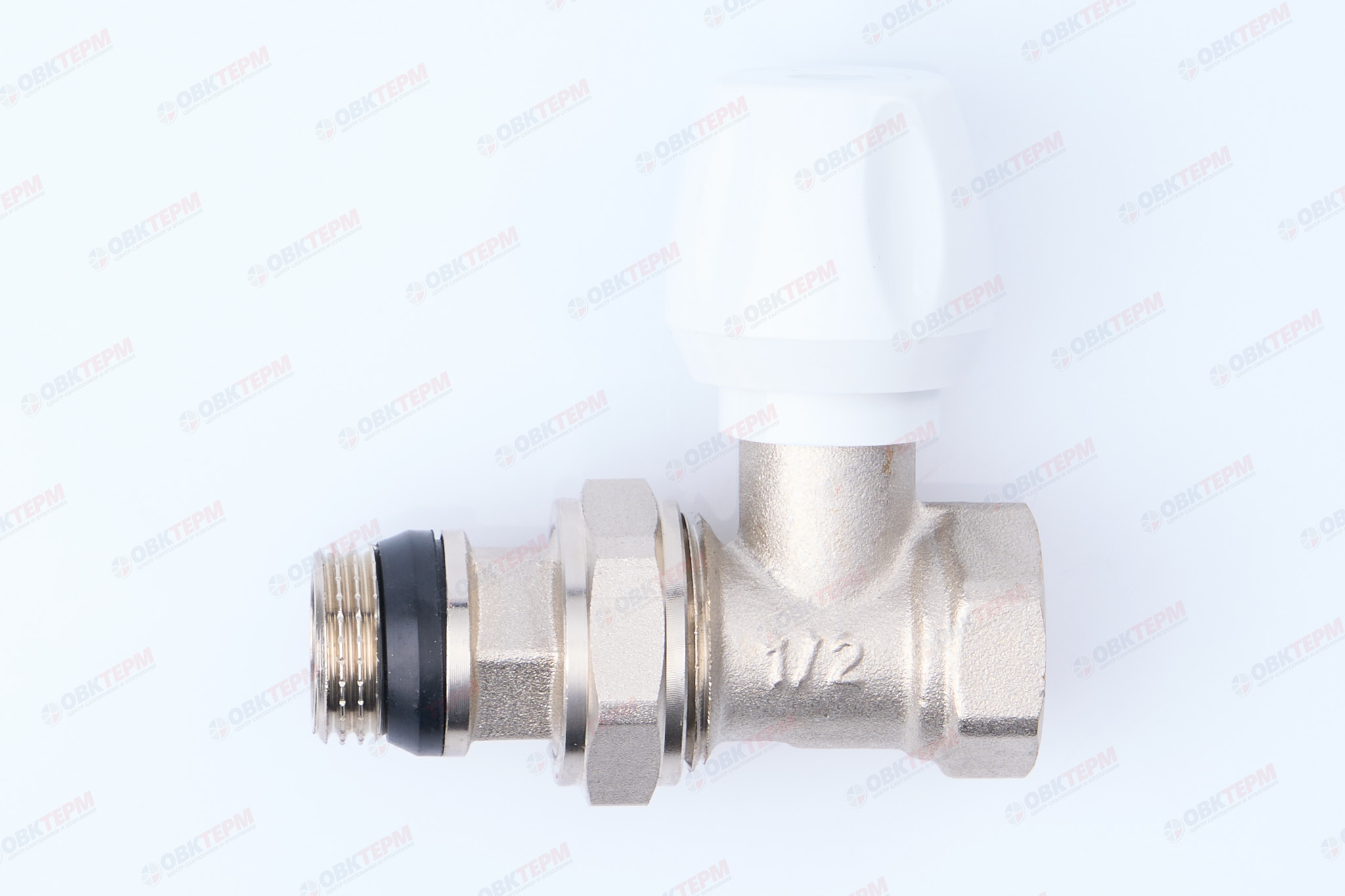 Кран рад.     TIM   верхний прямой 1/2" NEW (ZEISSLER)   (6шт/60ящ) - Изображение №1